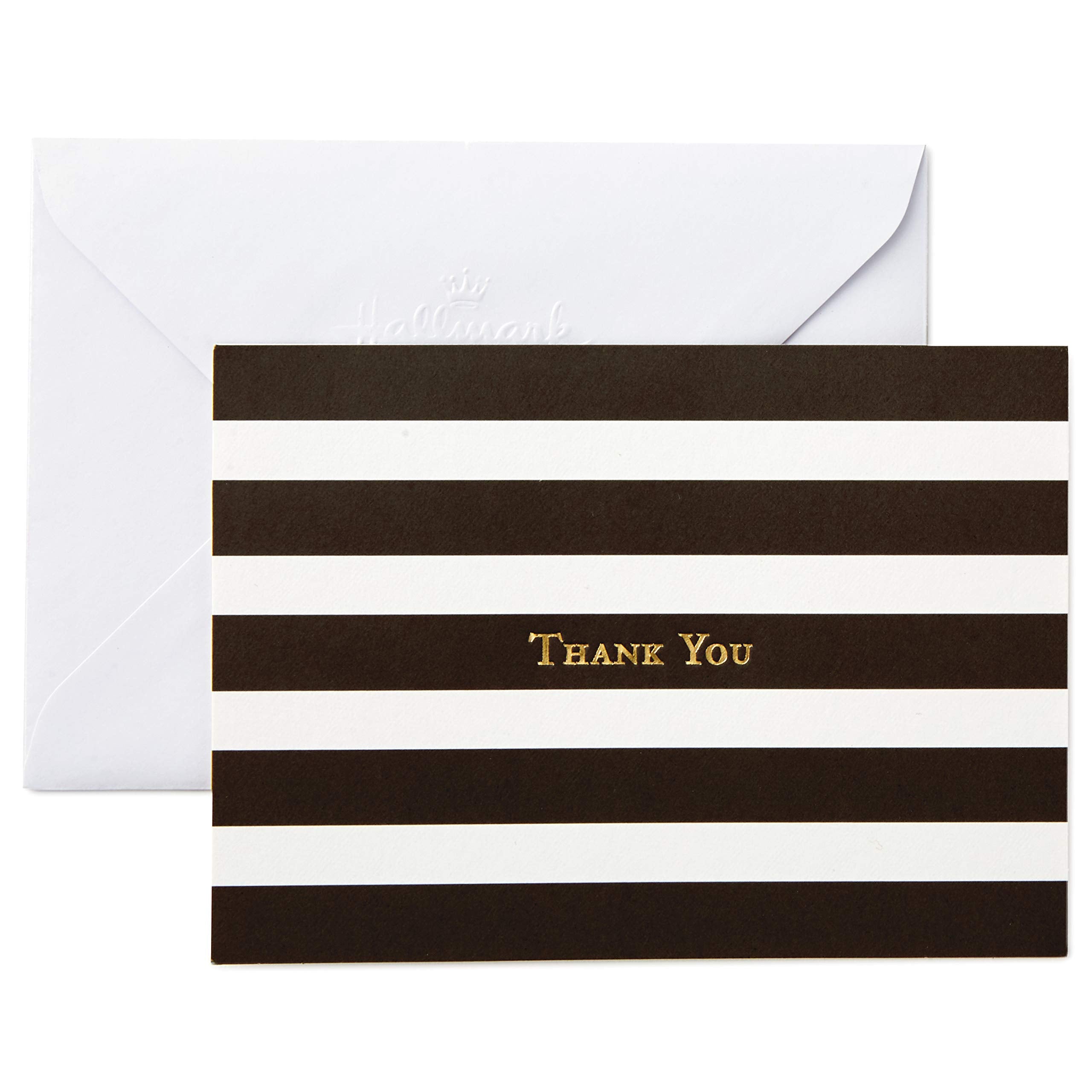 Hallmark Thank You Cards Multipack - 40 Cards with Gold Foil | 14cm x 10.2cm
