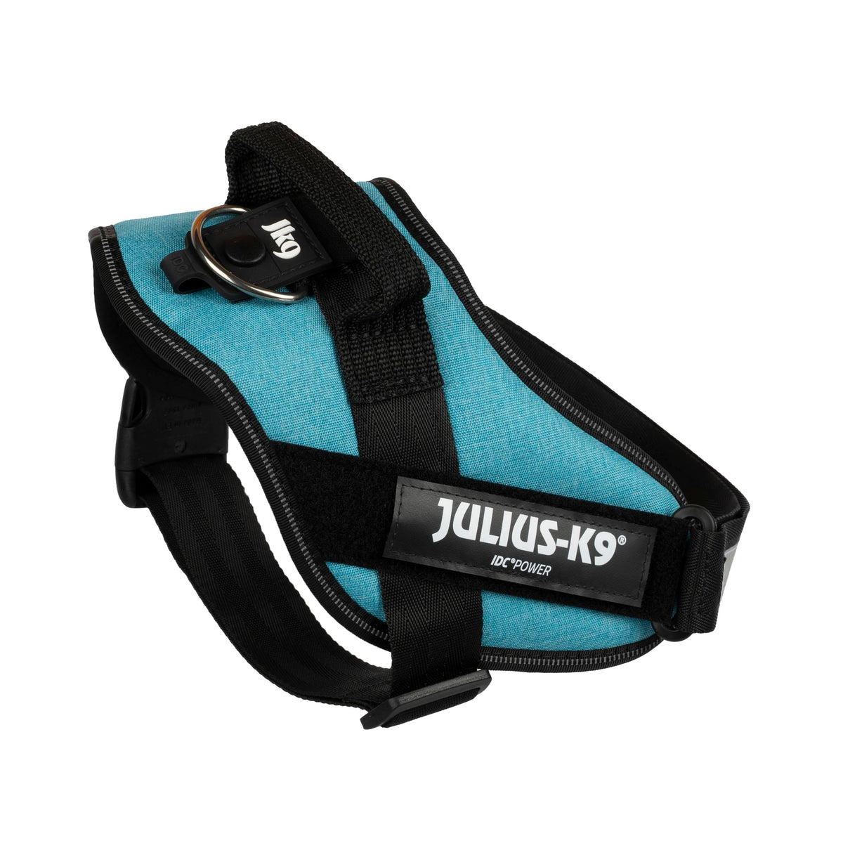 Julius-K9 IDC Powerharness Dog Vest Harness - Size 0/M, Turquoise