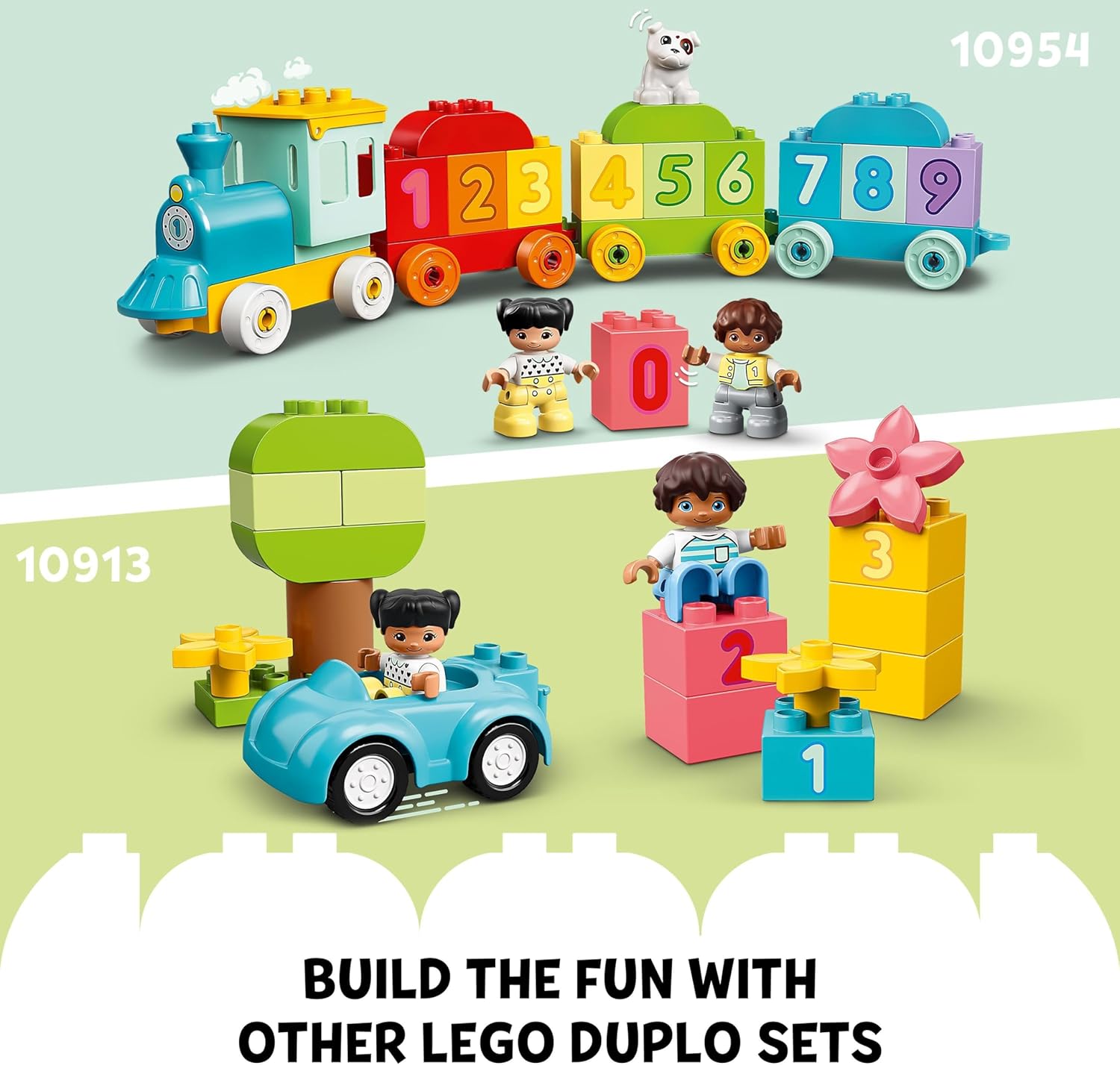 LEGO DUPLO Town Alphabet Truck Toy - Educational Building Playset for Toddlers 2+ 5