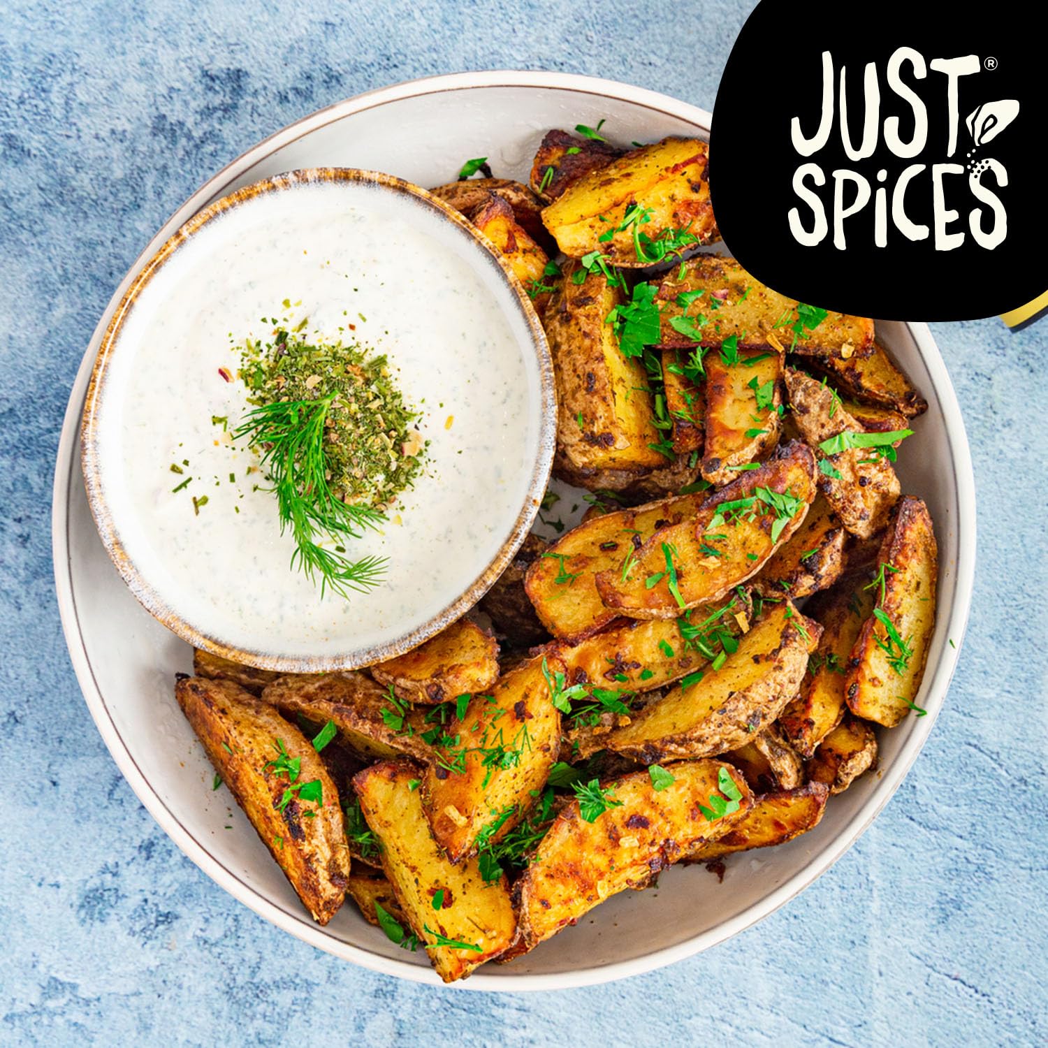Just Spices Potato Allrounder 60g - Garlic & Herb Seasoning Blend 6