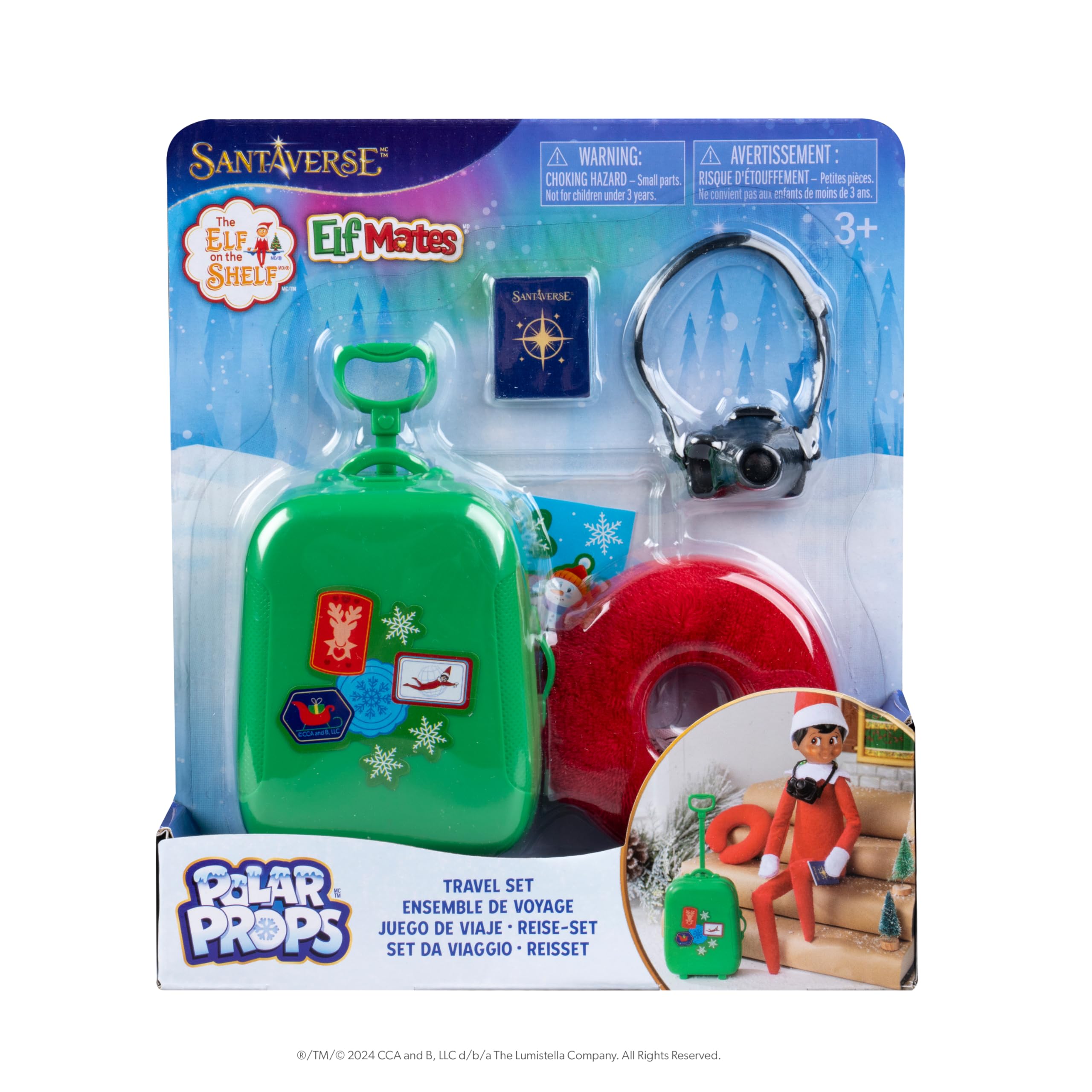 The Elf on the Shelf Polar Props Travel Set - Playset for 3 Years and Up 1