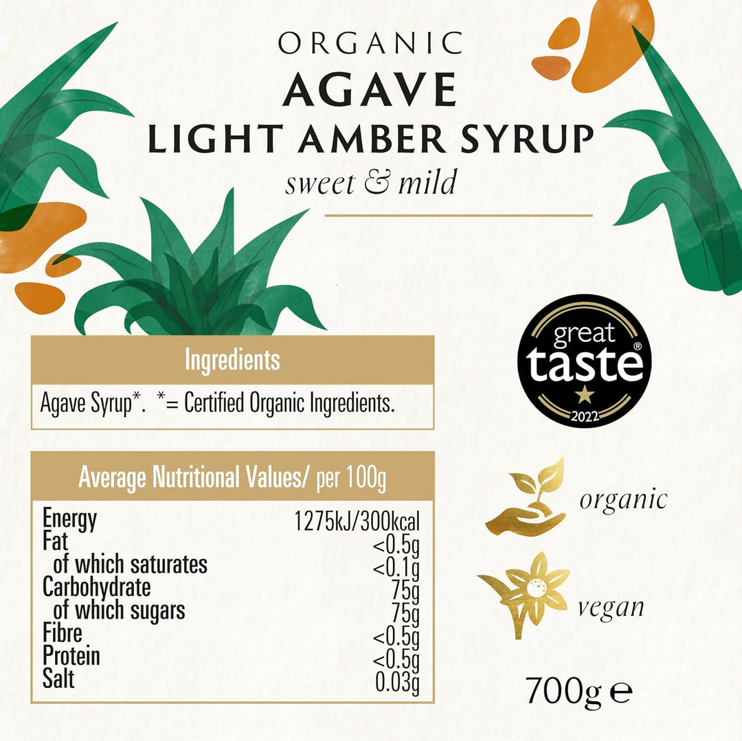Biona Organic Light Agave Syrup 700g
