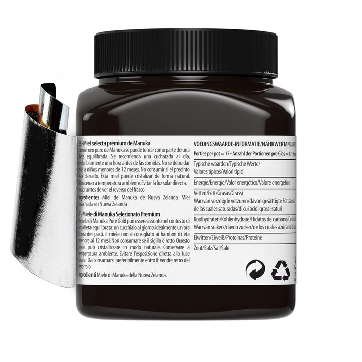 Pure Gold Manuka Honey 300+ MGO Certified 250g
