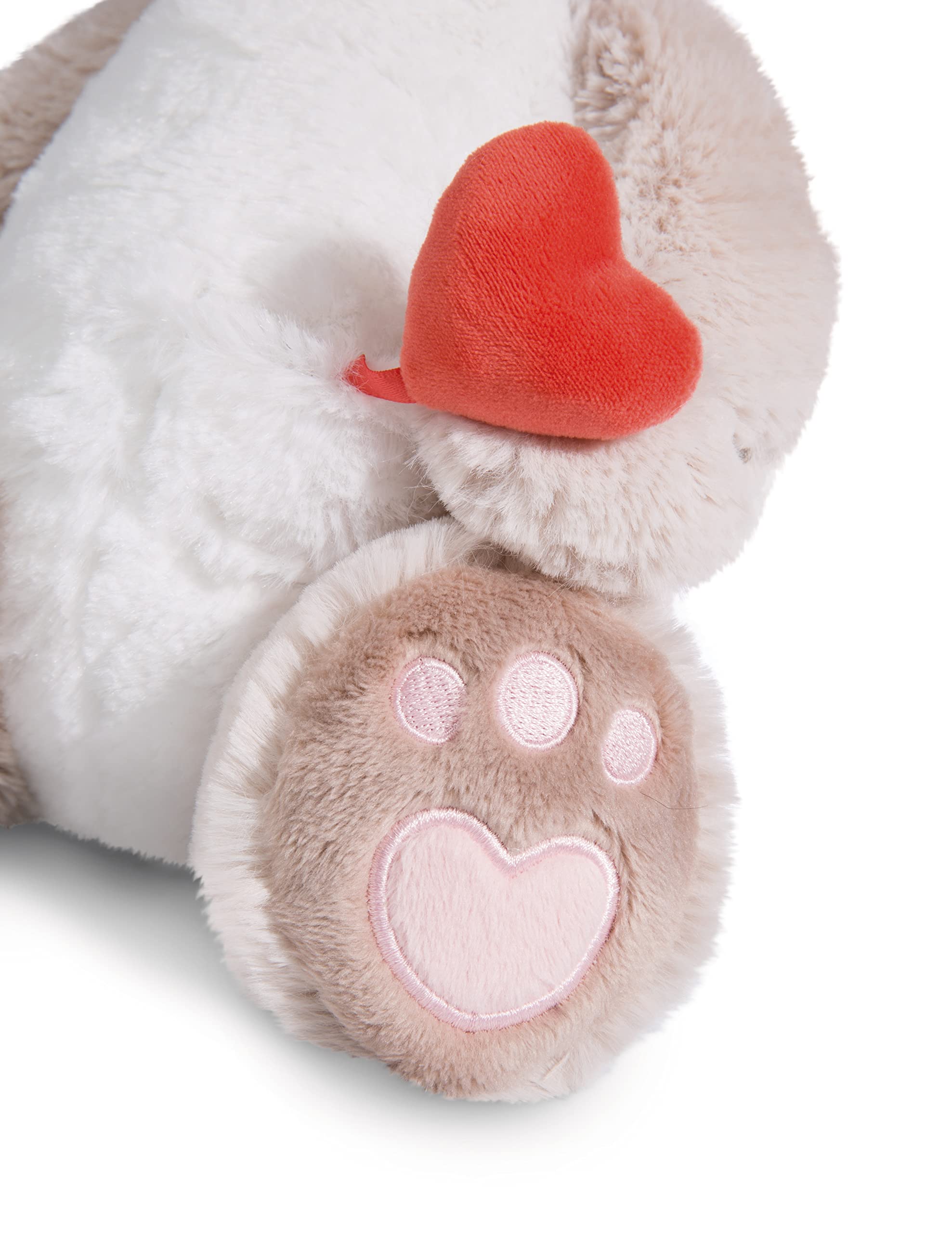 Nici Love Cat Fluffy 25cm Dangling Gray Plush - Sustainable Soft Toy 7