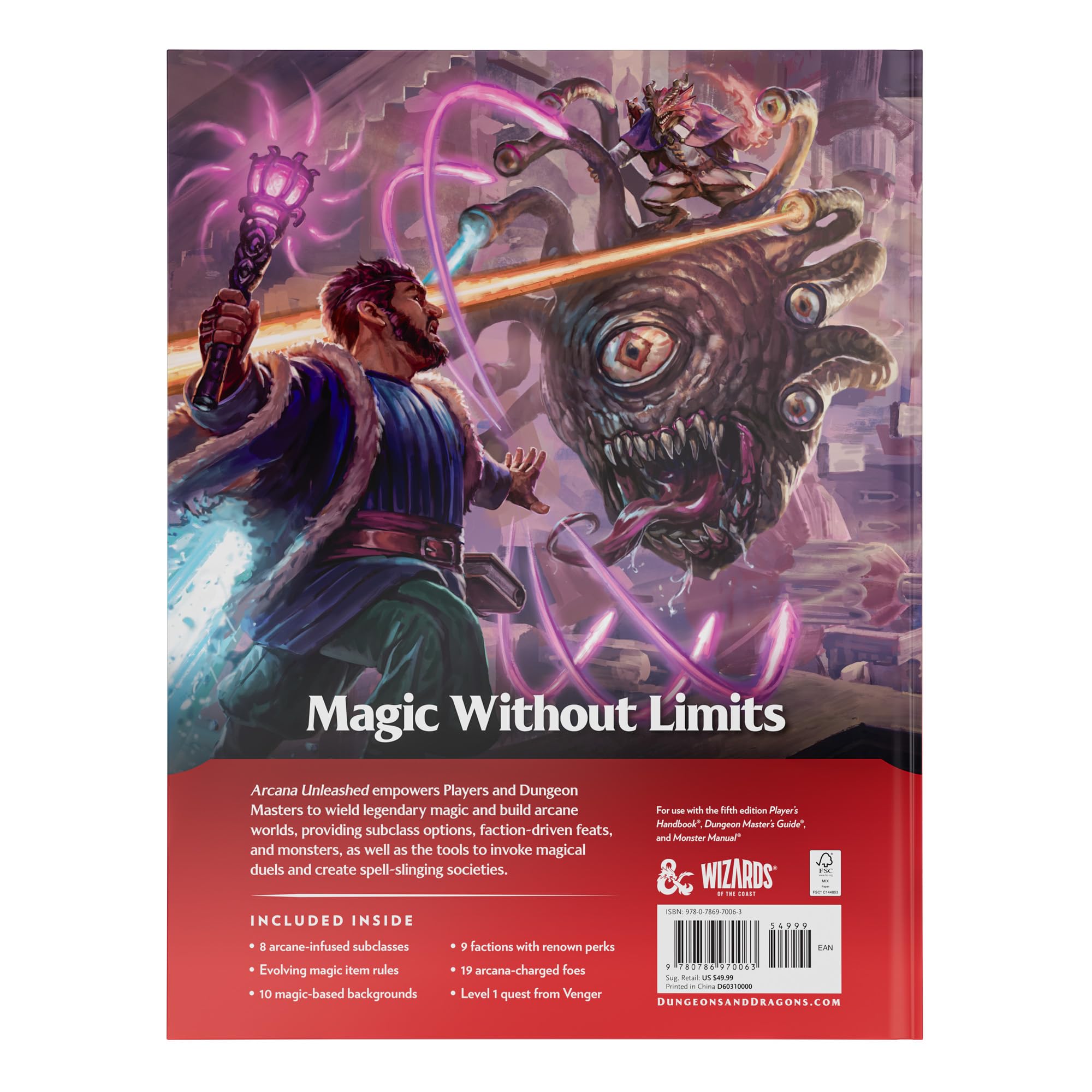 Dungeons & Dragons Arcana Unleashed - Gameplay Expansion Book | Standard Edition 3