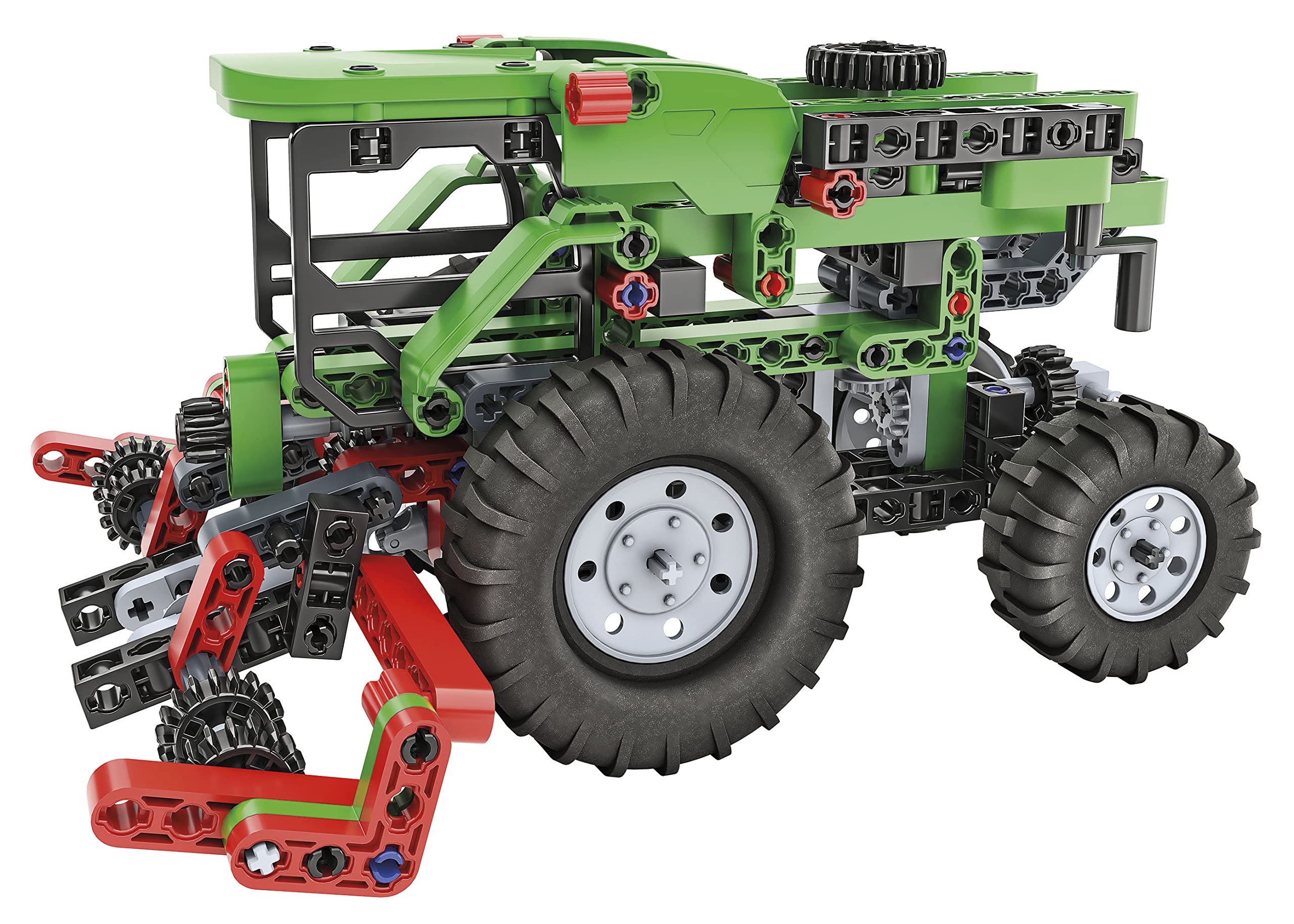 Clementoni Science Museum Mechanics: Farm Vehicle Building Set - Build 10 Vehicles, STEM Learning for Ages 8-12 5
