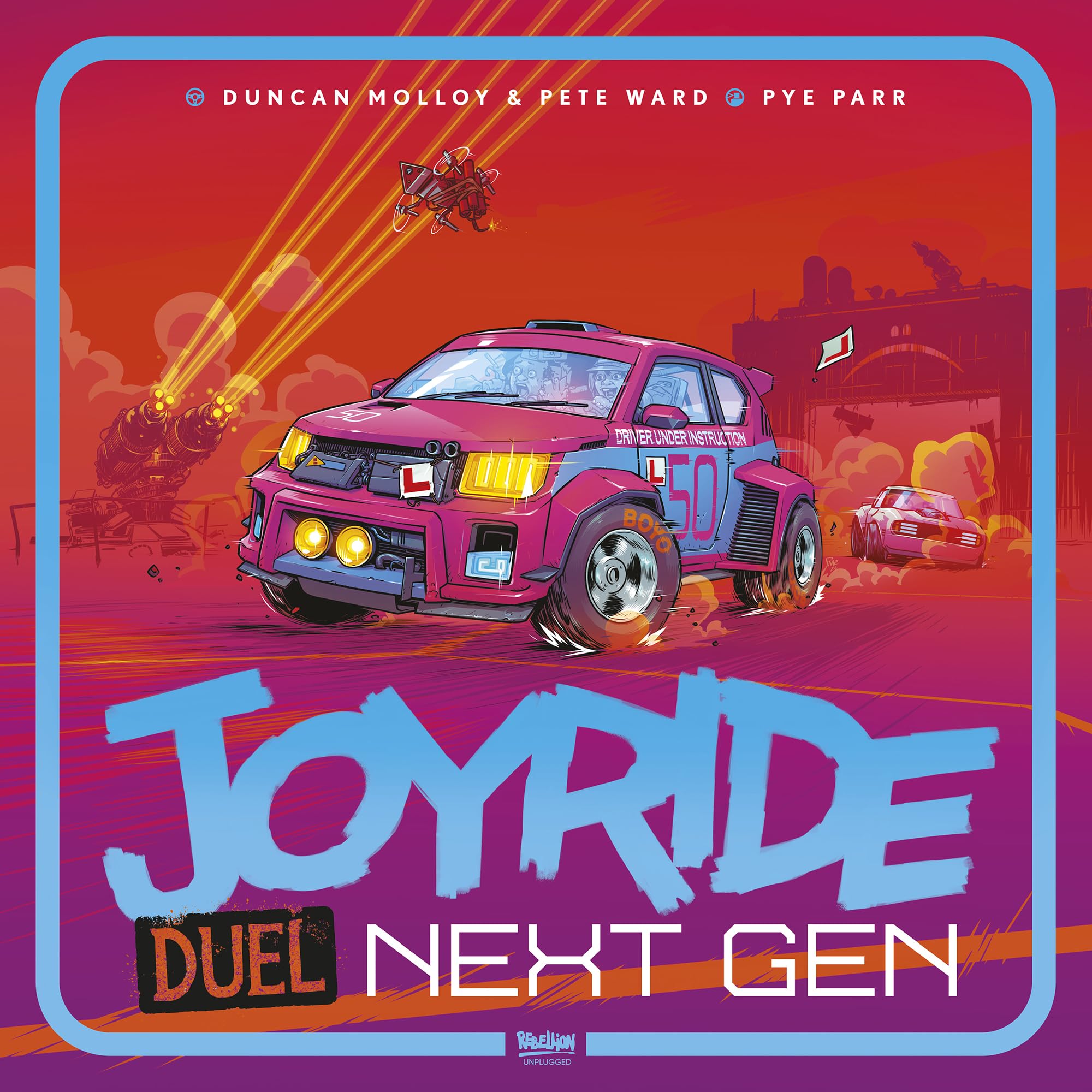Rebellion Unplugged JOYRIDE DUEL: Rennbrettspiel der nächsten Generation 7