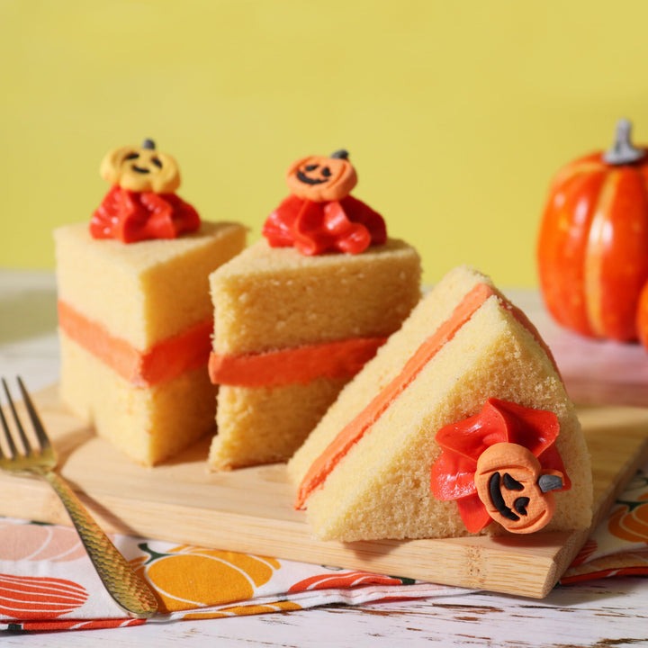 PME - Halloween Edible Sugar Decorations - Pumpkins (Set of 12)