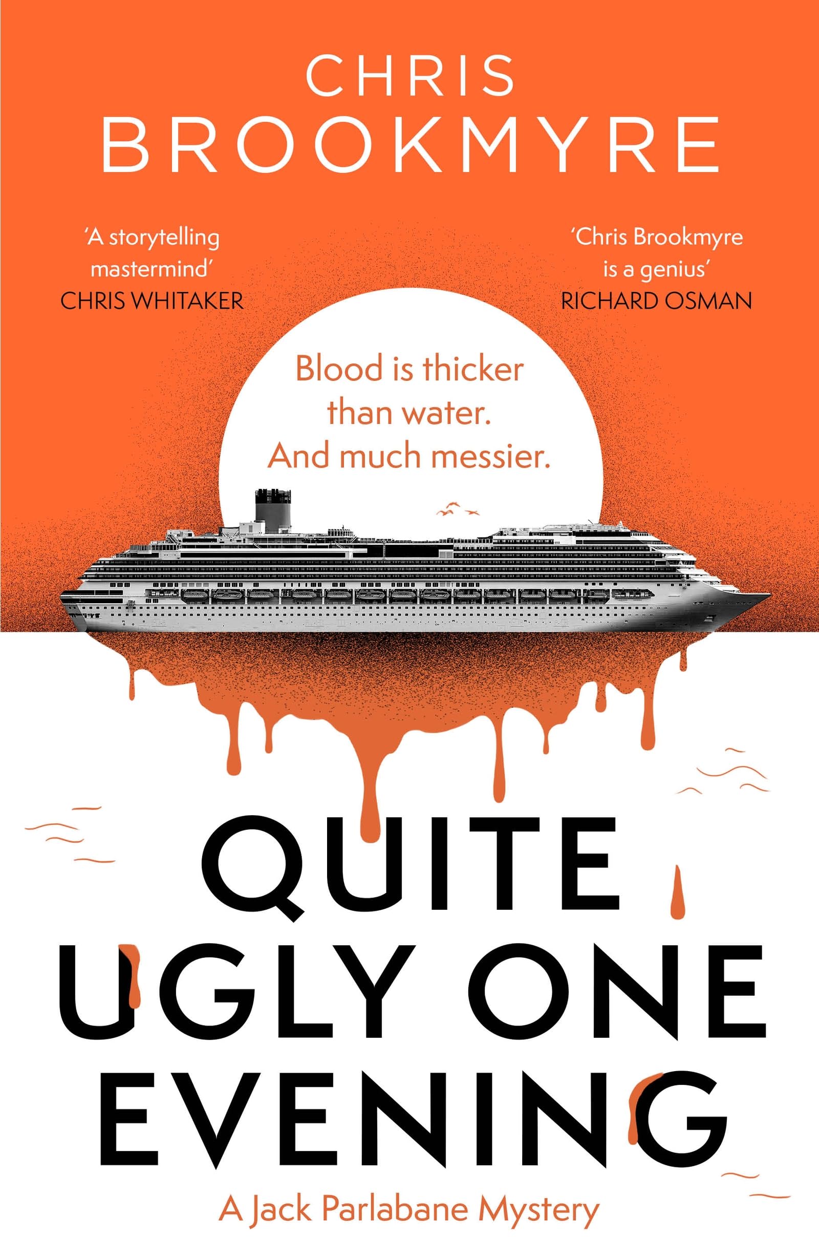 Abacus Quite Ugly One Evening by Chris Brookmyre | Jack Parlabane Thriller 1