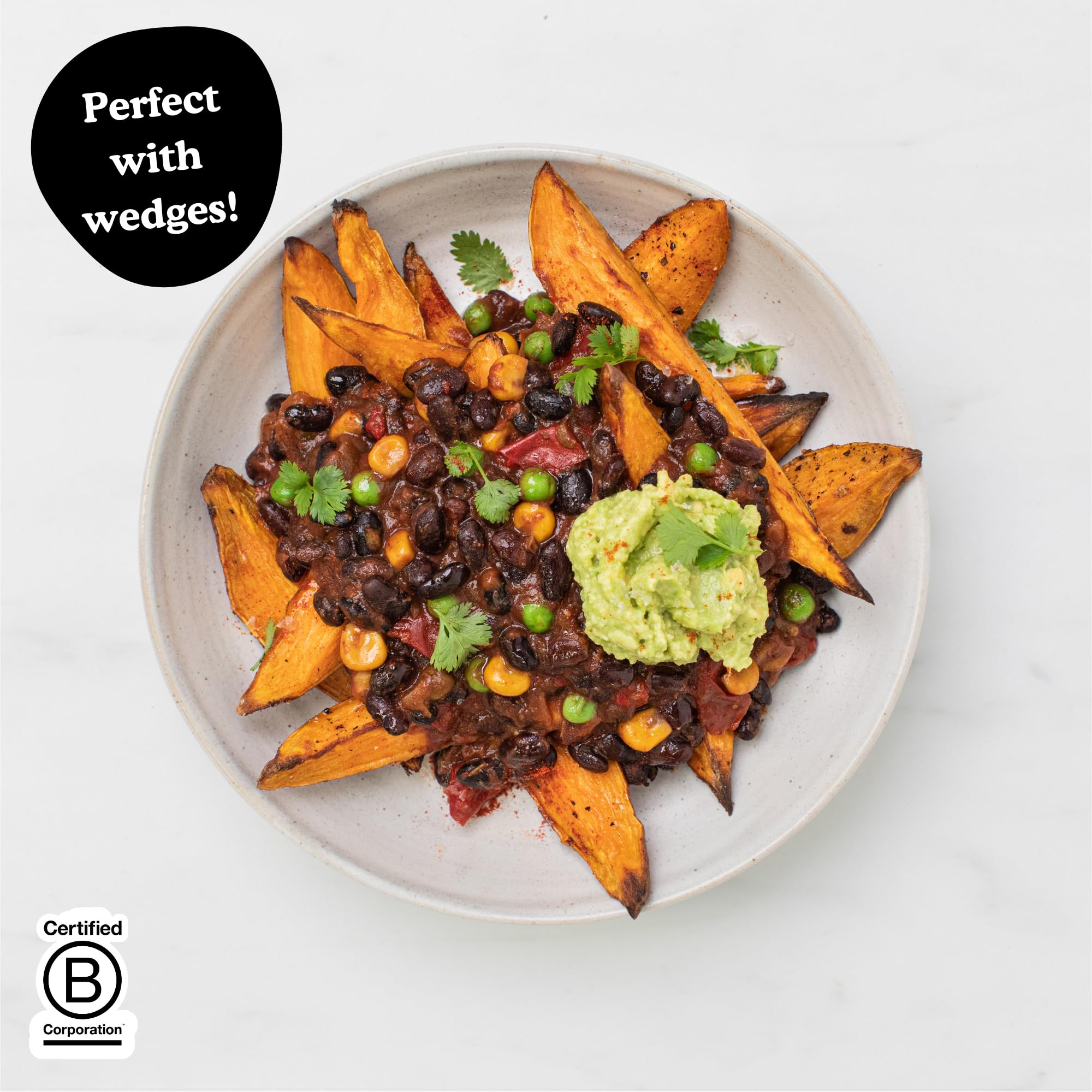 Fiid Mexican Black Bean Chilli - 3 x 100% Natural Vegan Microwave Ready Meals 16