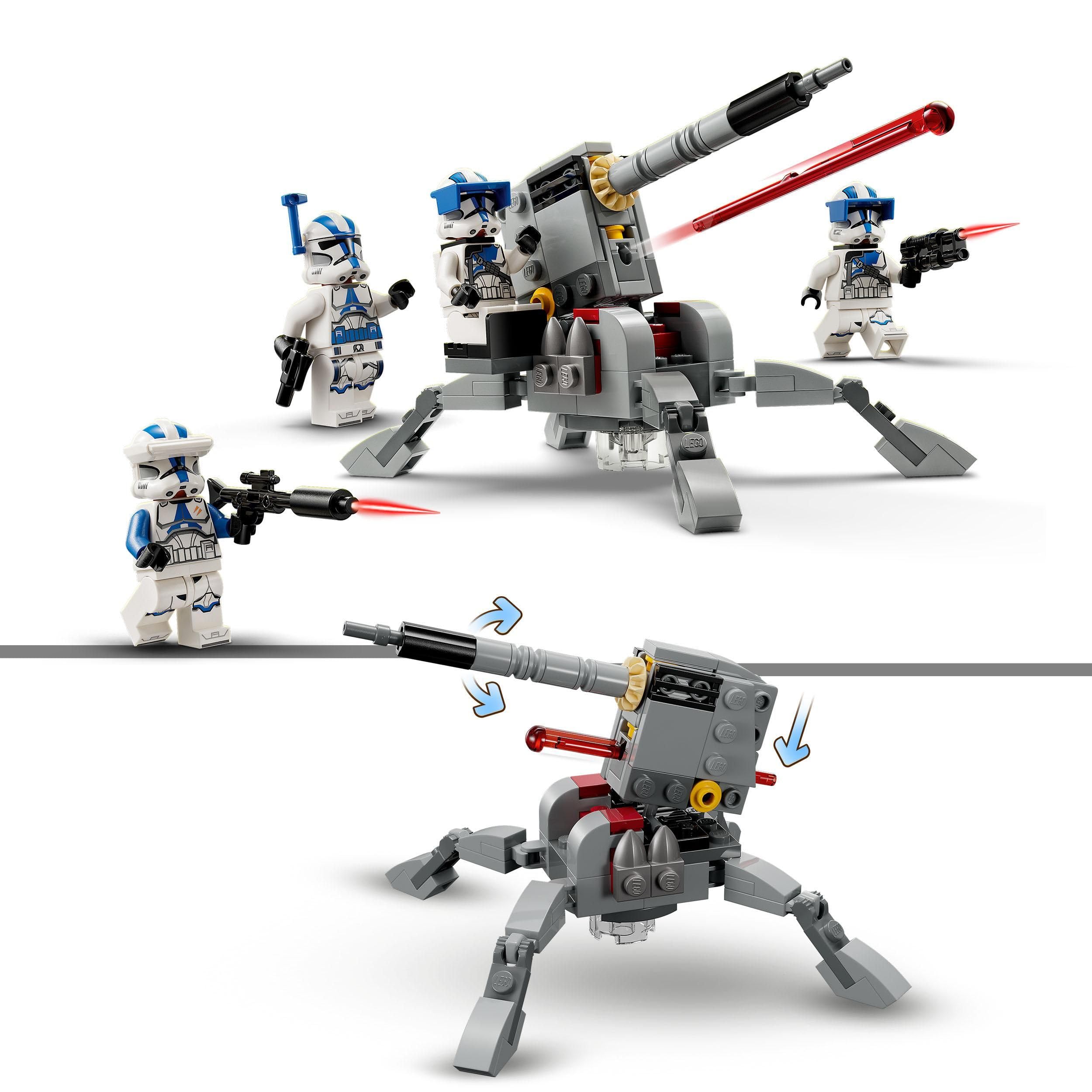 LEGO Star Wars 75345 501st Clone Troopers Battle Pack Set with AV-7 Cannon | Ages 6+ 3
