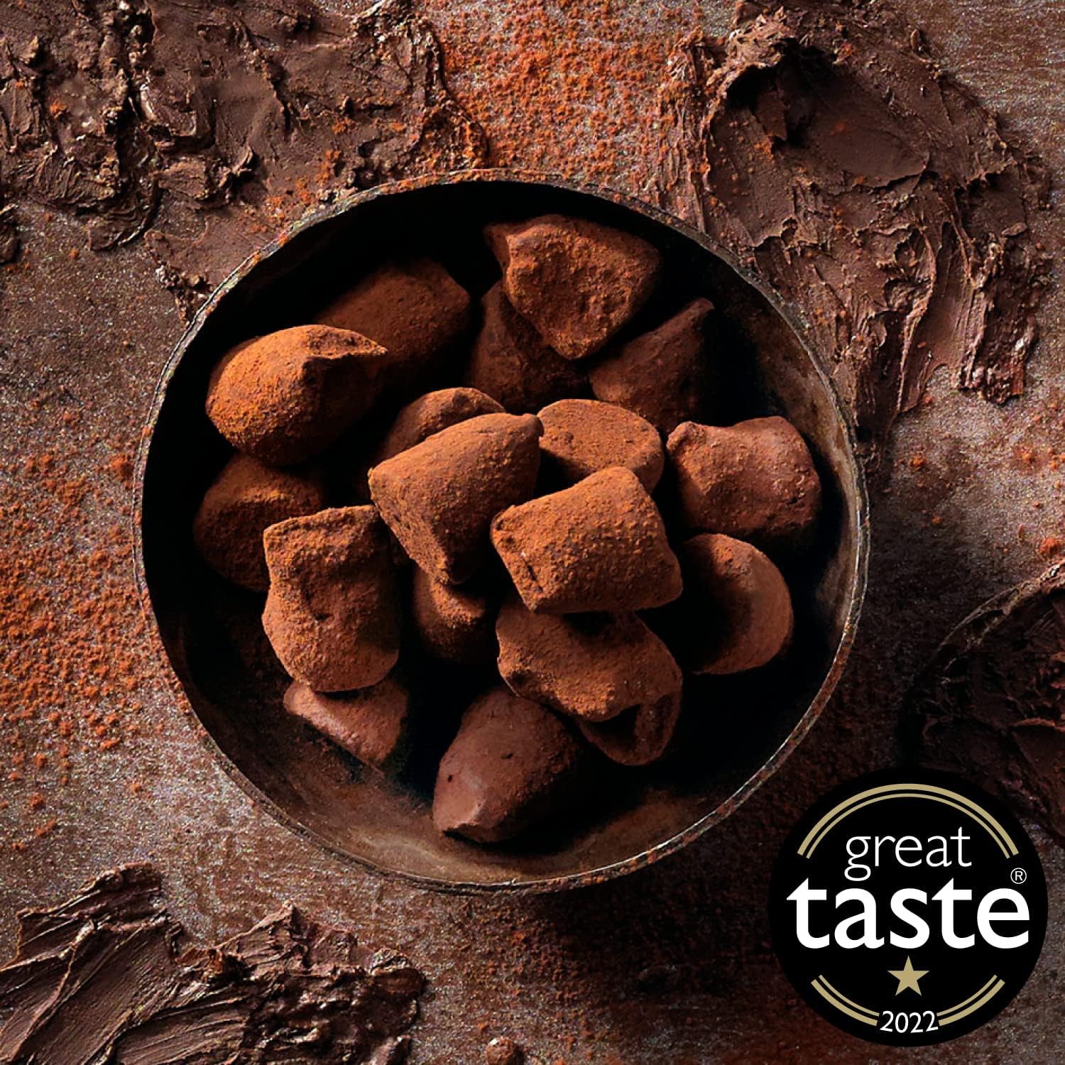 Monty Bojangles Choccy Scoffy Cat Dose – Schokoladentrüffel mit Kakaostaub, Perserkatze in Pink 4