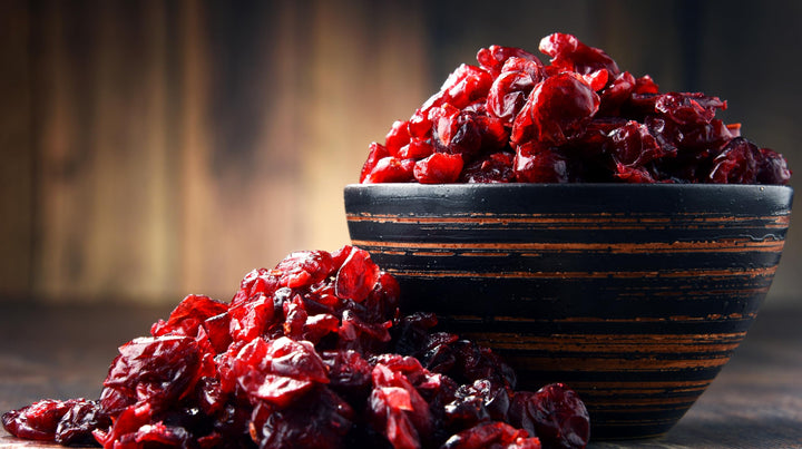Mundo Feliz Organic Dried Cranberries 5 x 100g - Unsweetened, No Sulphur, with Apple Juice Concentrate
