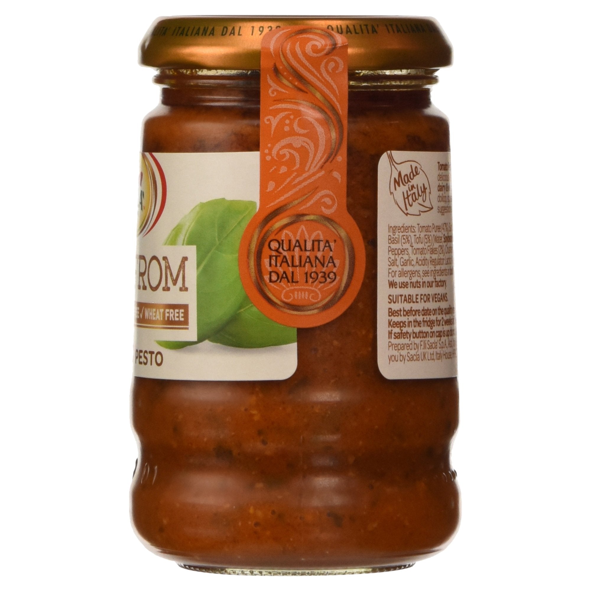 Sacla - Free From Tomato Pesto 190g 3