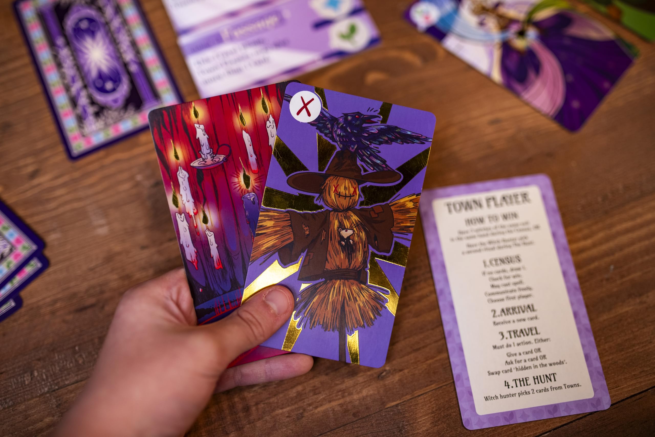 Good Games Publishing Curses & Covens - All-Vs-One Card Game | 4-6 Players | Ages 10+ 8