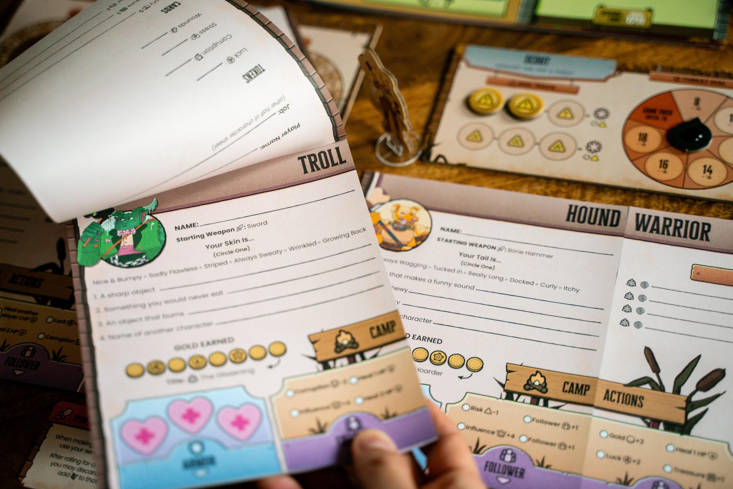 Plaid Hat Games Freelancers: Crossroads Brettspiel 5