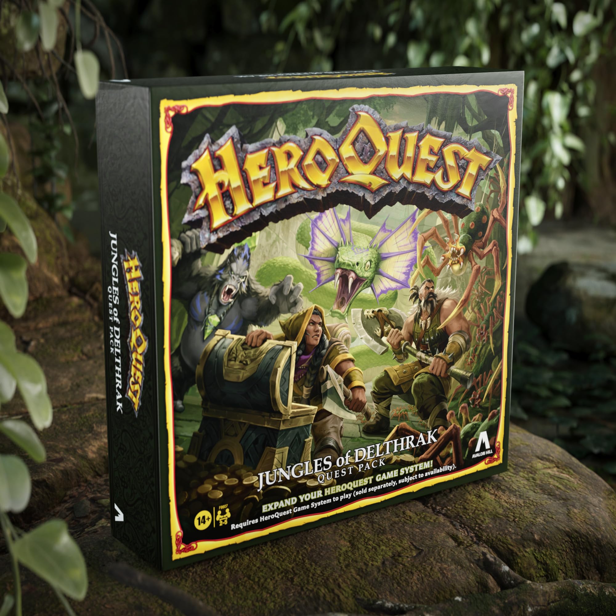 Avalon Hill HeroQuest Jungles of Delthrak Quest Pack – Erweiterung für das HeroQuest-Spielsystem 5