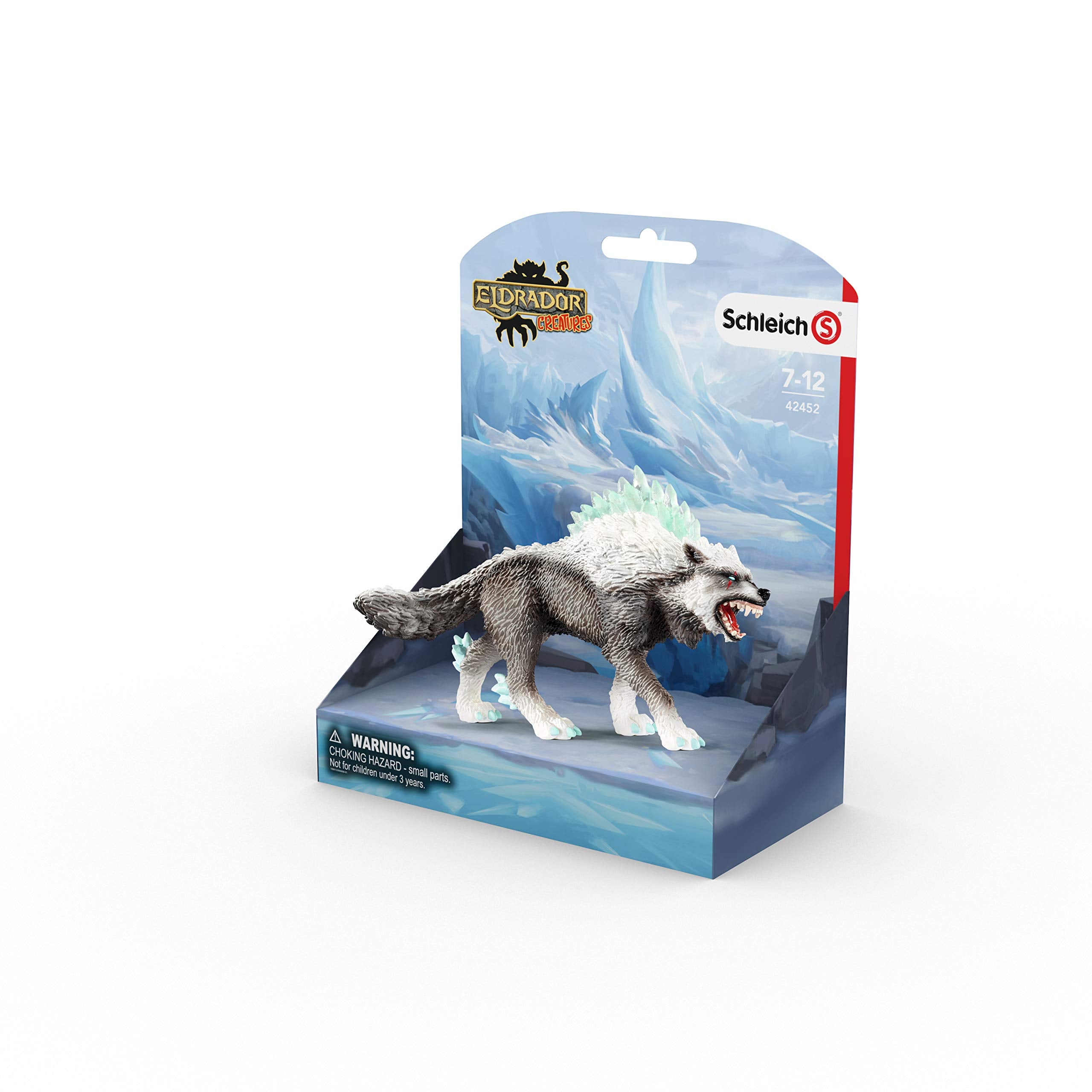 Schleich Eldrador Snow Wolf - 42452 Action Figure for Kids 3+ 9