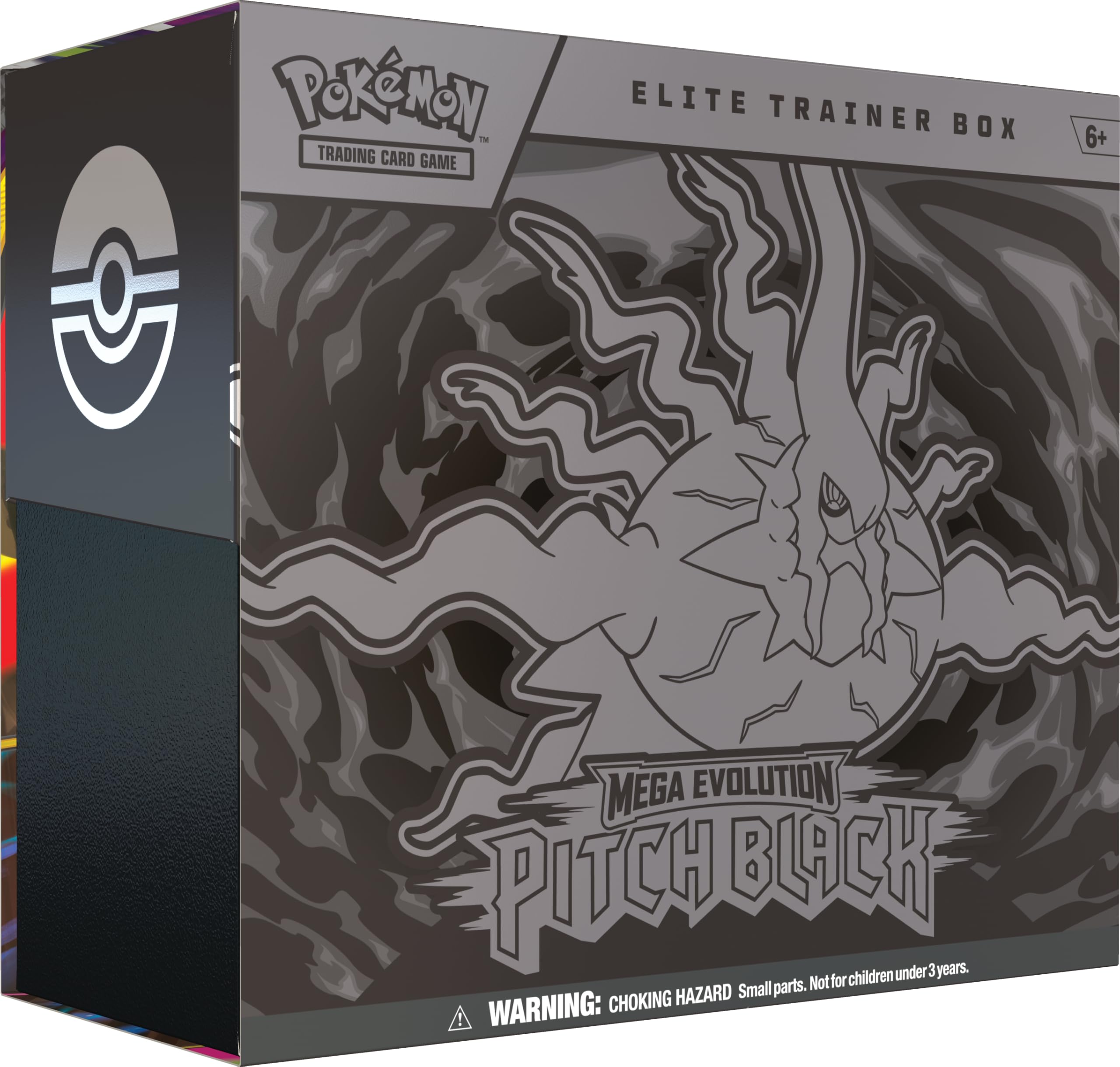 Pokémon TCG: Mega Evolution—Pitch Black Elite Trainer Box - 9 Booster Packs, 1 Full-Art Promo Card 1