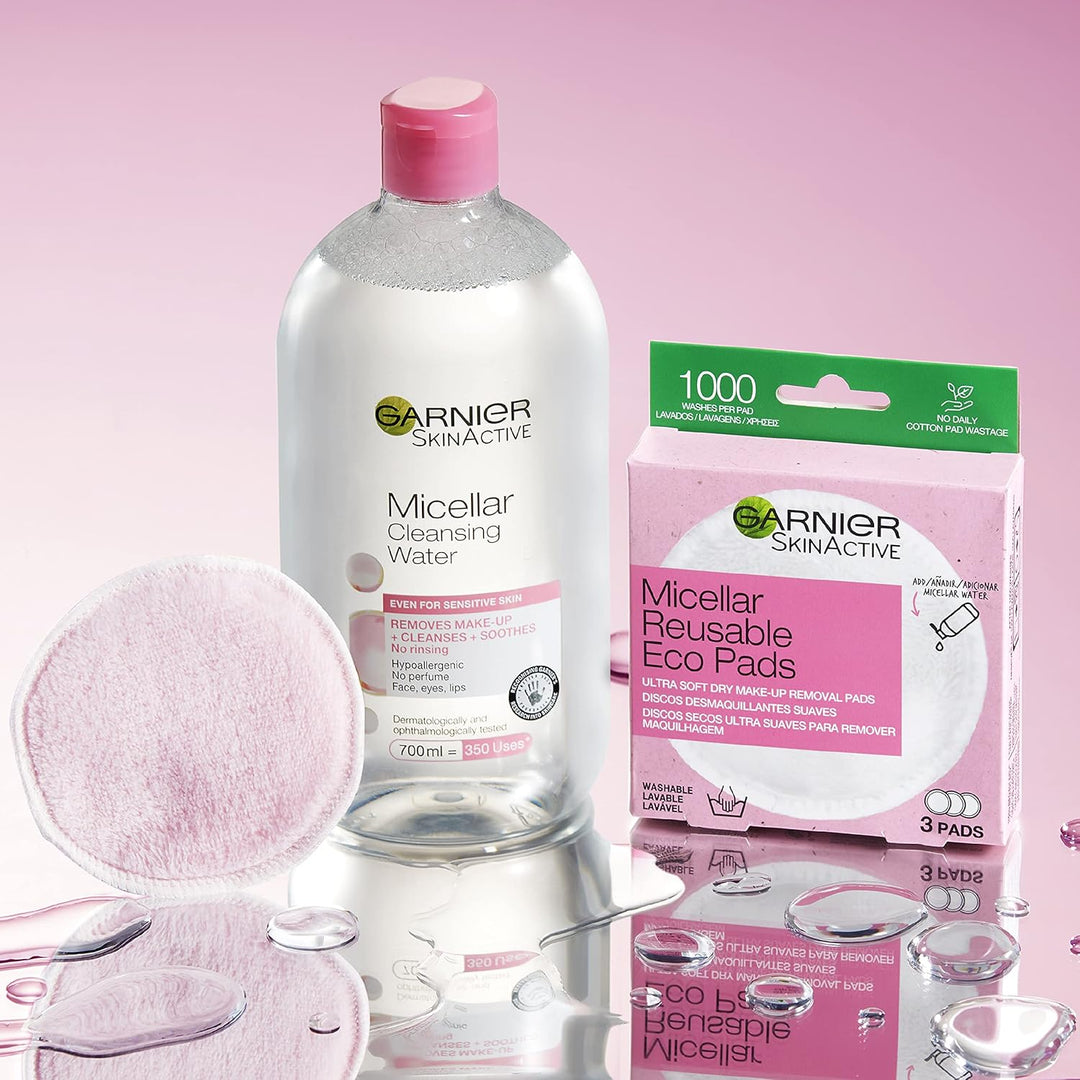 Garnier - Micellar Cleansing Water Gentle Face Cleanser & Makeup Remover (700ml)