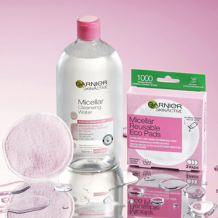Garnier - Micellar Cleansing Water Gentle Face Cleanser & Makeup Remover (700ml)