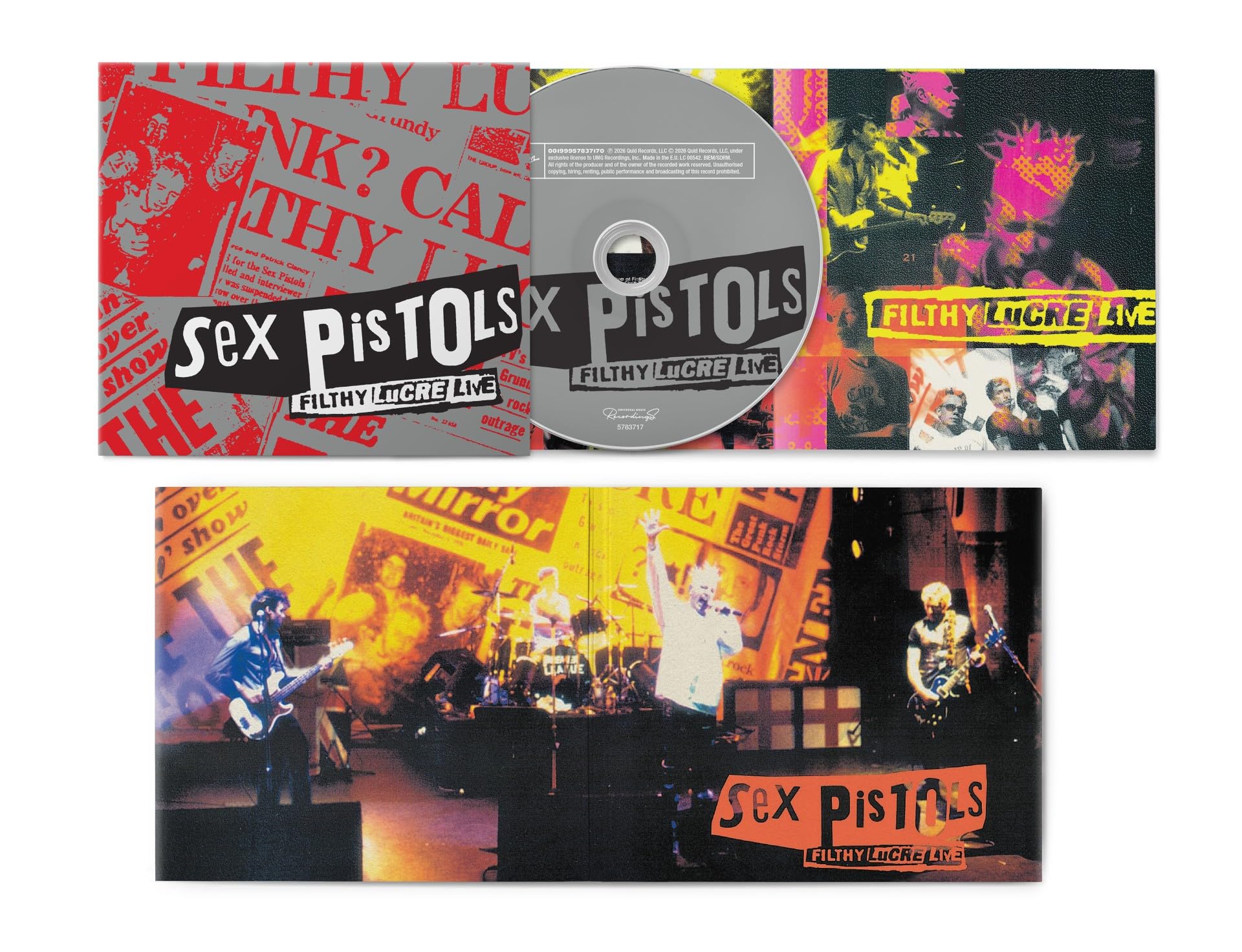 Sex Pistols - Filthy Lucre Live (30th Anniversary) [2LP Red Vinyl] 1