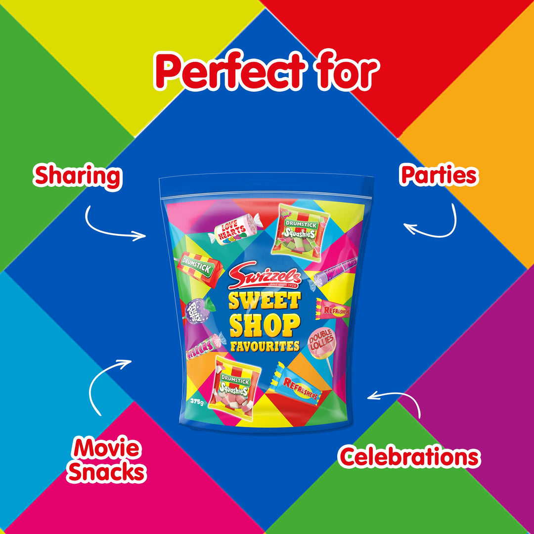 Swizzels Sweet Shop Favourites Pouch, 375g