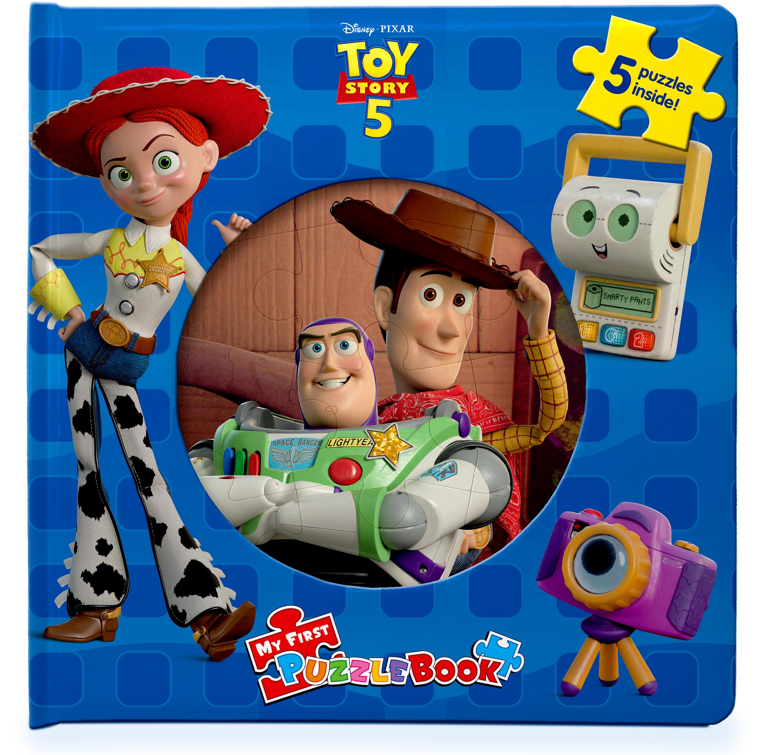 Phidal Disney / Pixar Toy Story 5 My First Puzzle Book - 5 Puzzles, Board Book | Kids Edition 1