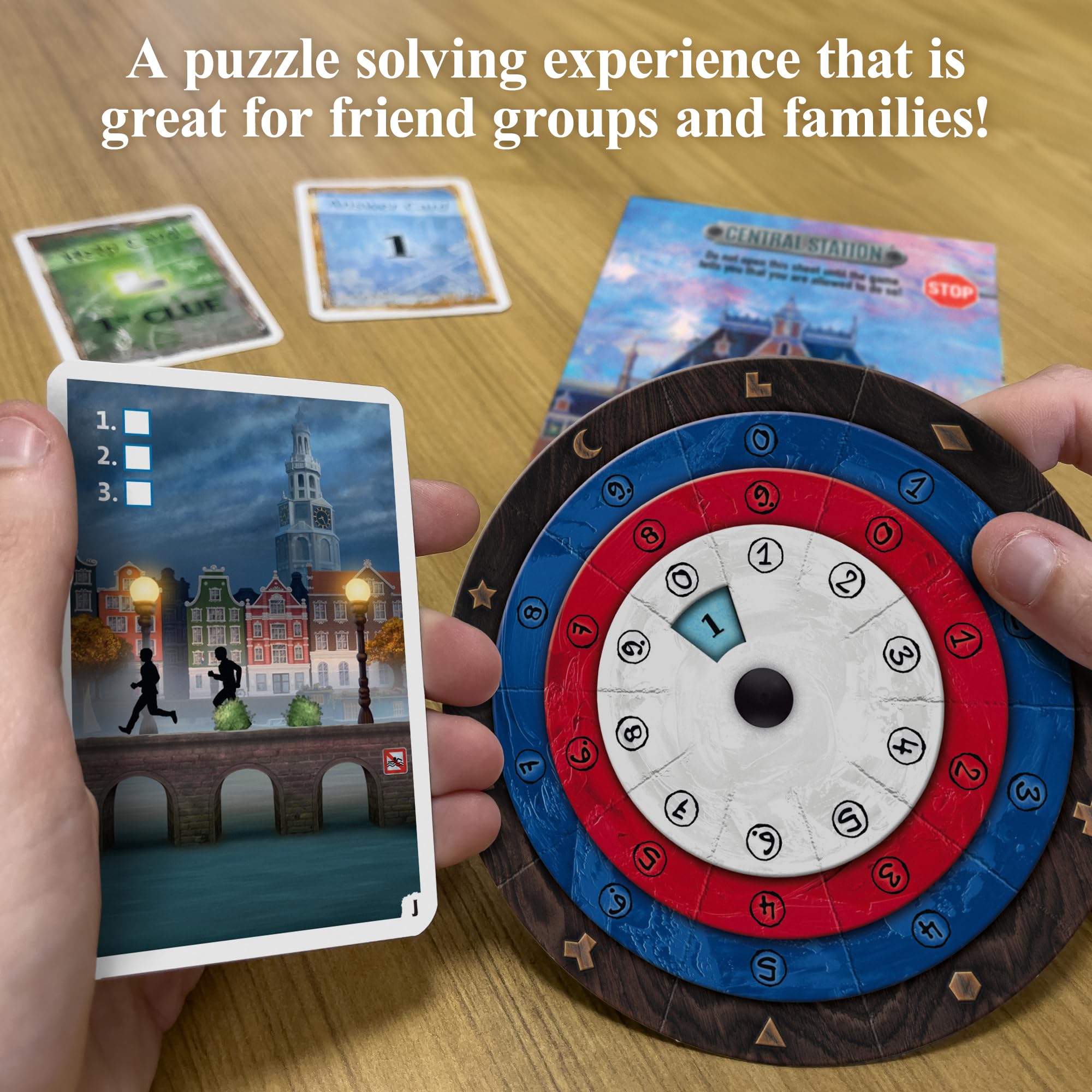 Thames & Kosmos EXIT: The Hunt Through Amsterdam Escape Room Card Game 3