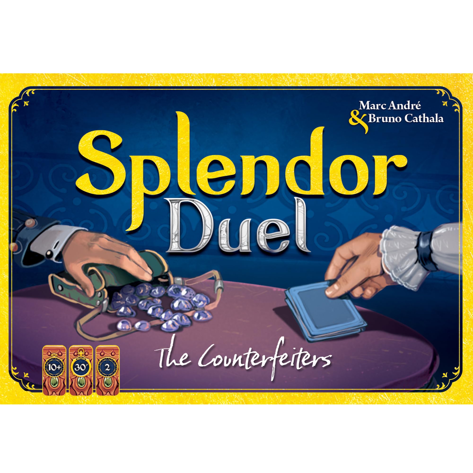 Asmodee Splendor Duel: The Counterfeiters Expansion - 2 Player Strategy Board Game Expansion 5
