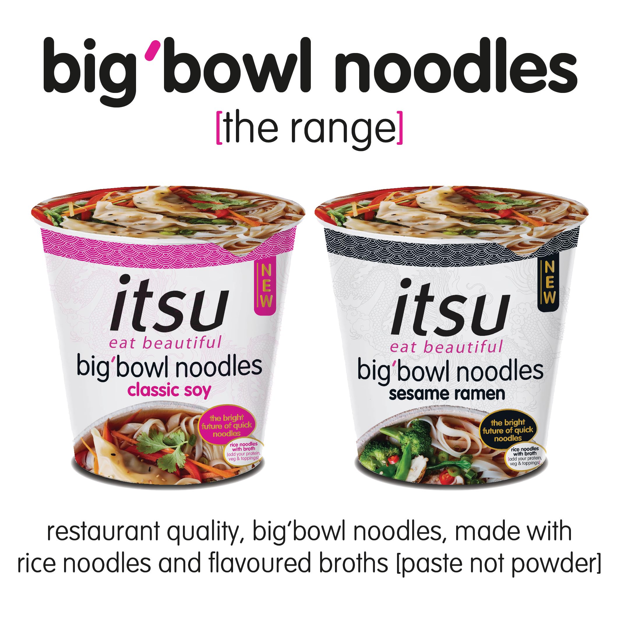 Itsu - Sesame Chicken Big"Bowl Noodles 97g 5