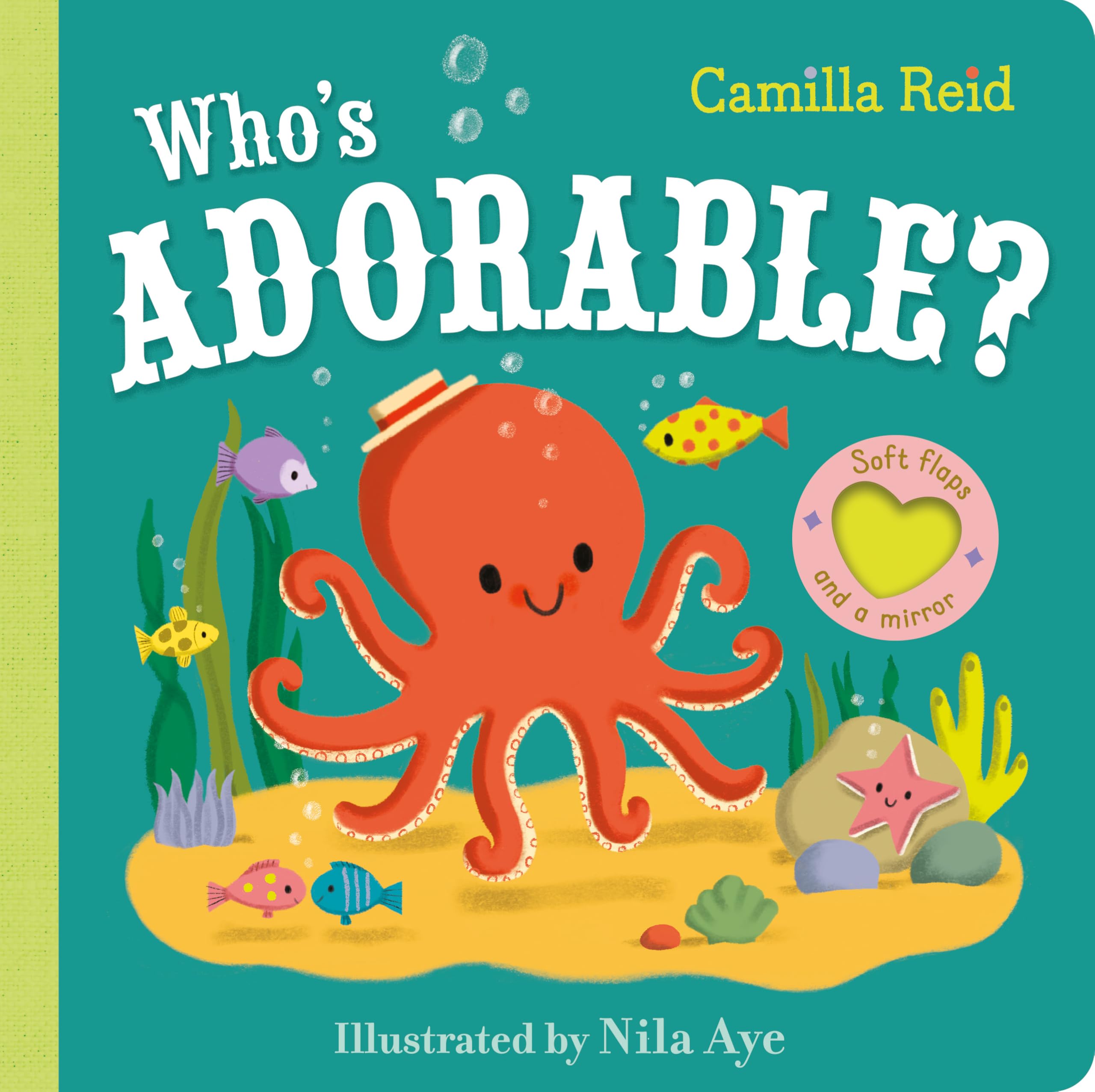 MACMILLAN Who's Adorable? Interactive Lift-the-Flap Board Book for Toddlers | Ages 1-3