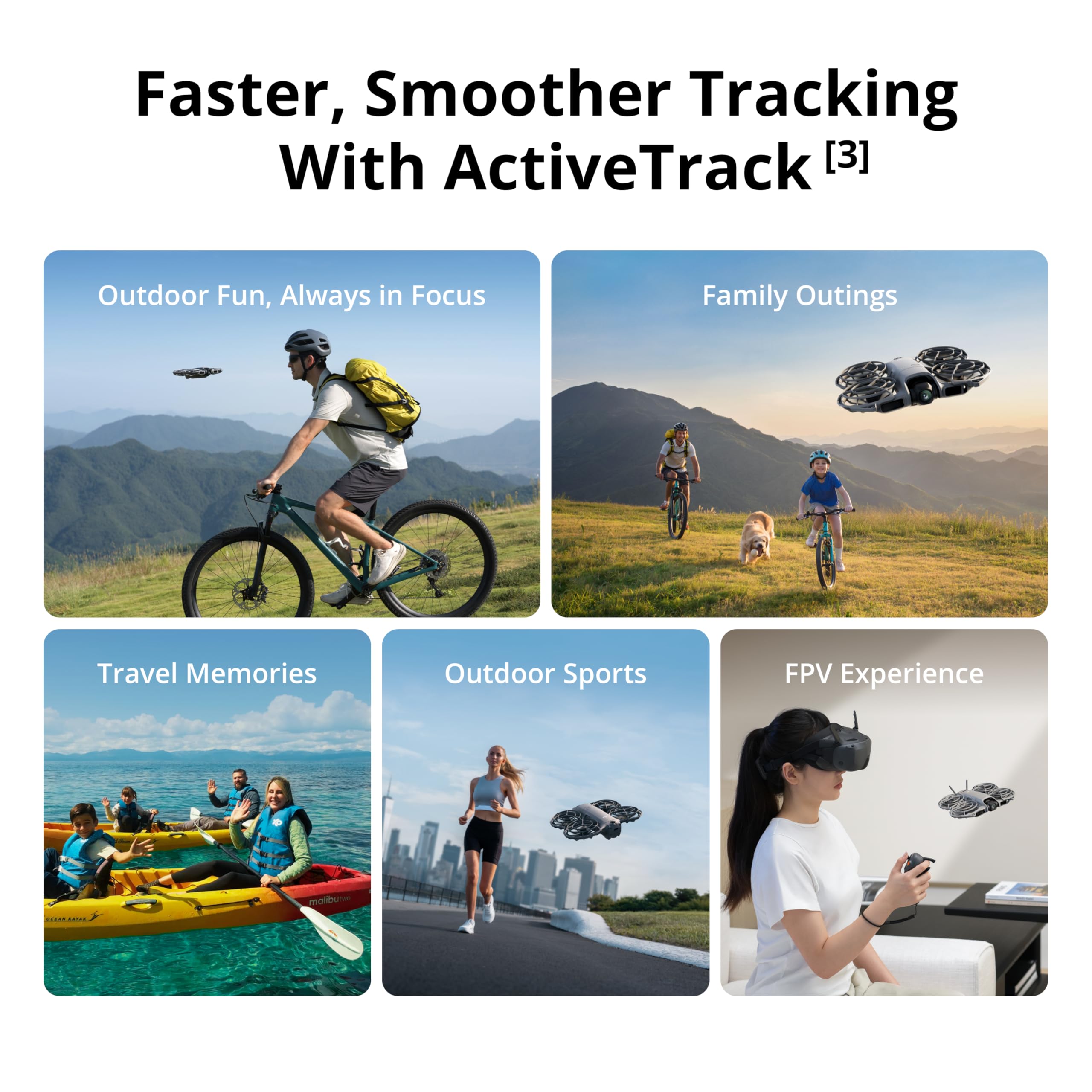 DJI Neo 2 Fly More Combo Drone with Camera, 4K Video, Palm Takeoff | 151g 3