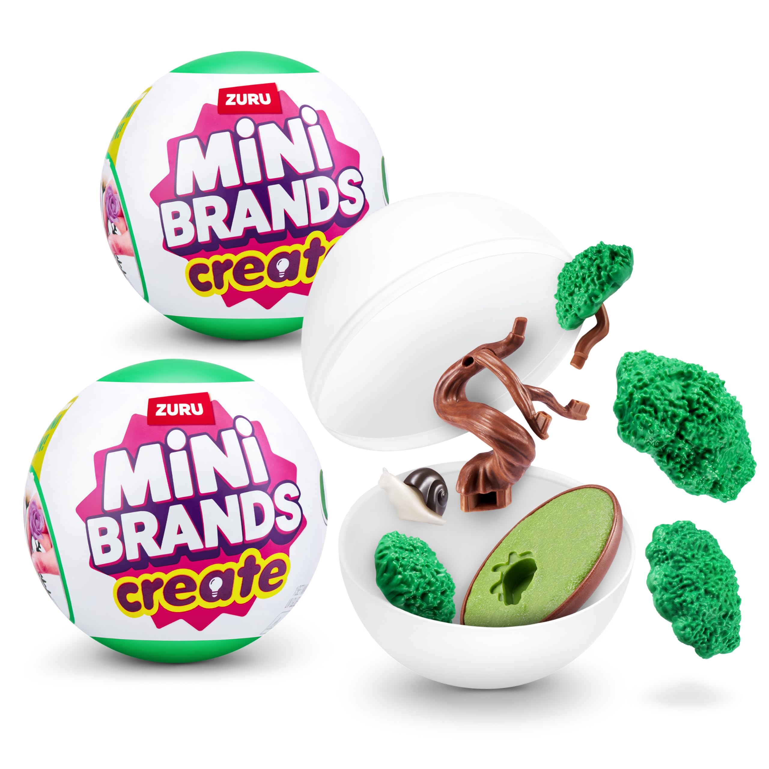 Mini Brands Create Garden Series 1 - Mystery Collectible Miniature Garden Kit