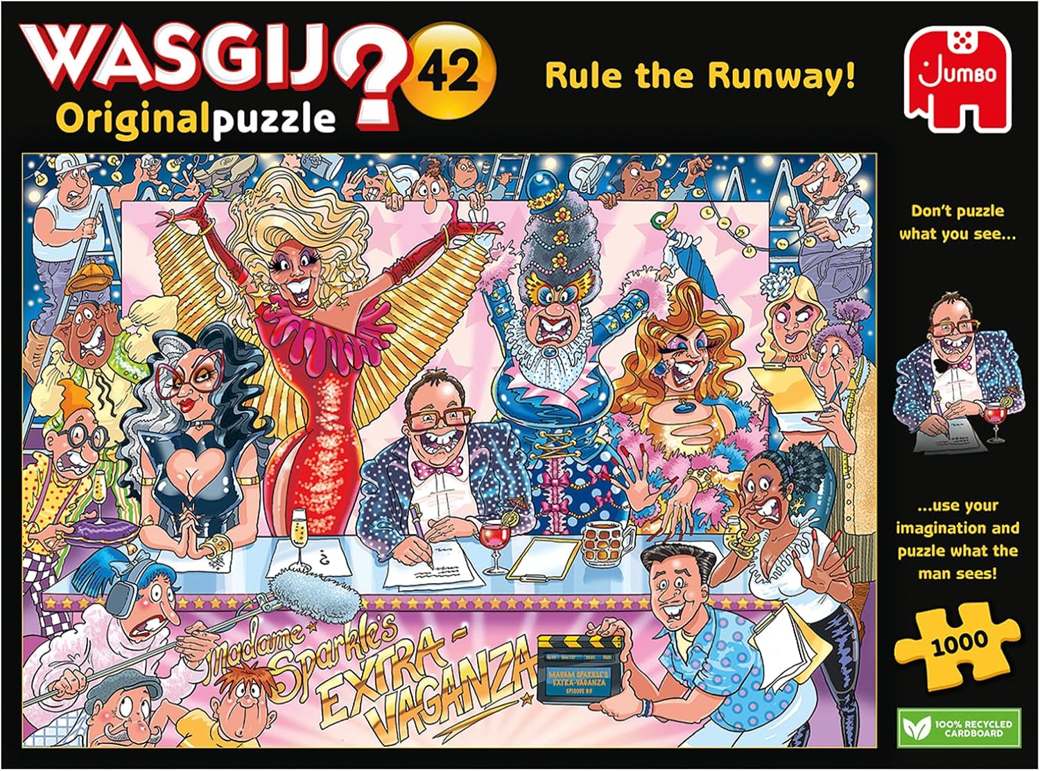Wasgij Original 42: Rule the Runway - 1000-Piece Puzzle for Adults 2