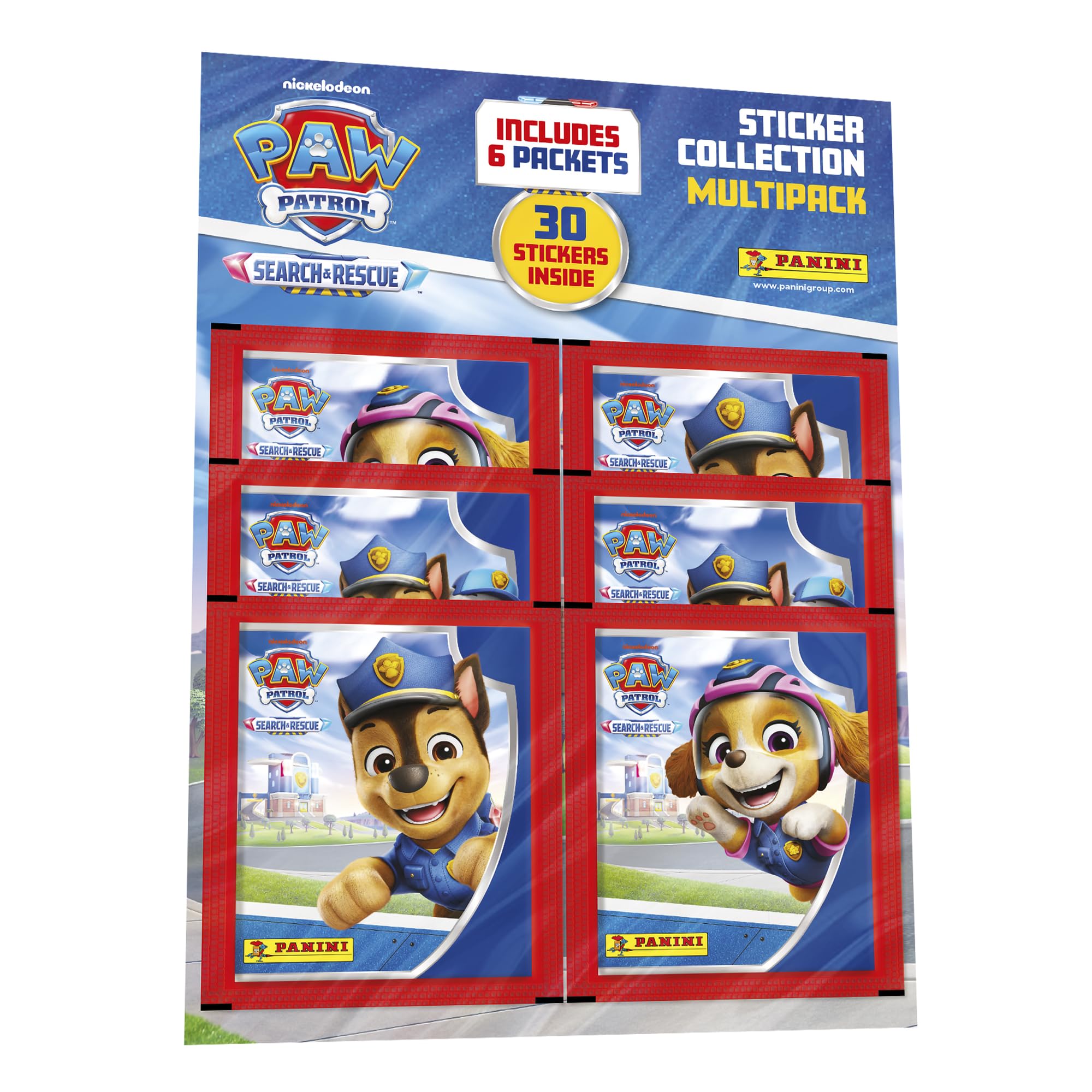 Panini Paw Patrol Search and Rescue Sticker Collection Multipack - 184 Stickers to Collect