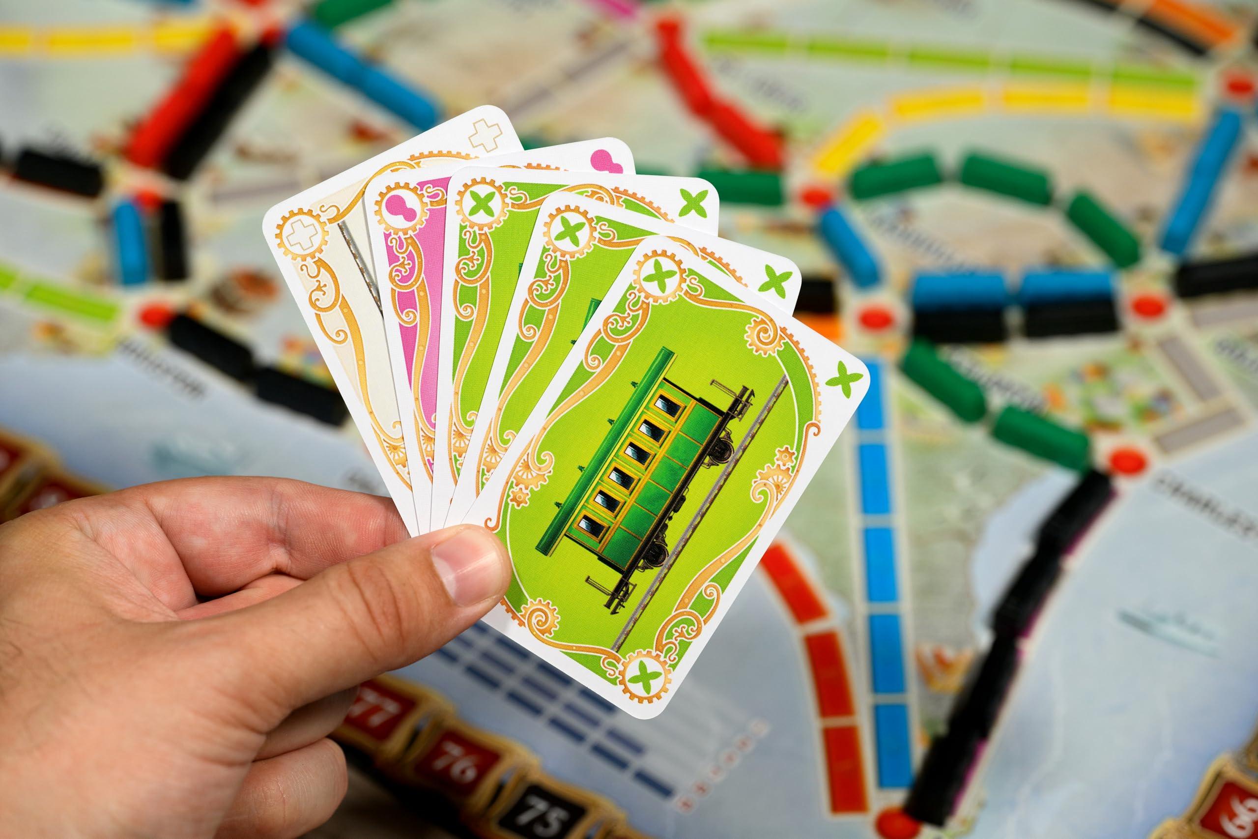 Days of Wonder Ticket to Ride Refresh Edition Board Game | Ages 8+ | 2-5 Players | 30-60 Min Playtime 6