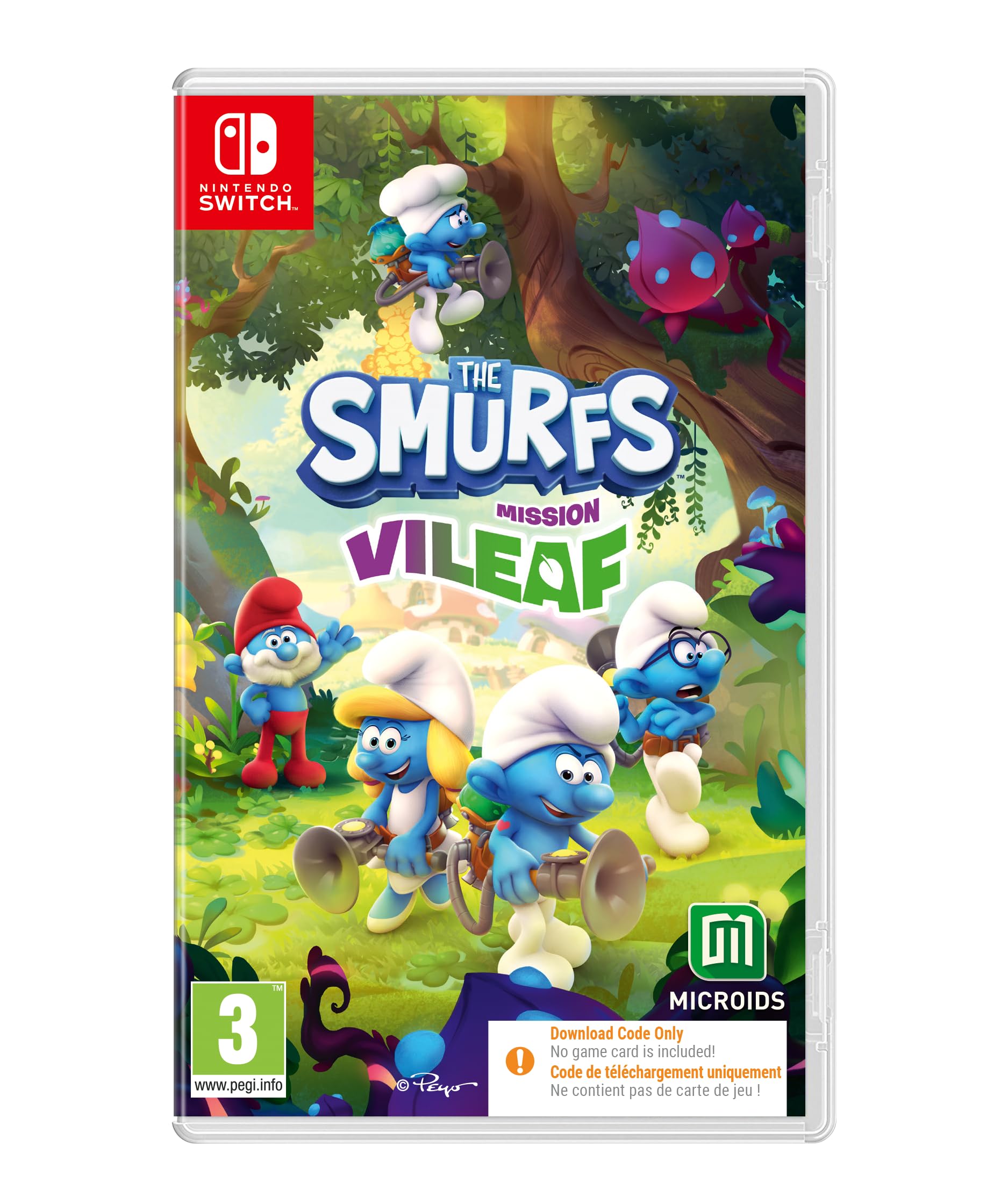 The Smurfs: Mission ViLeaf - Nintendo Switch Digital Edition