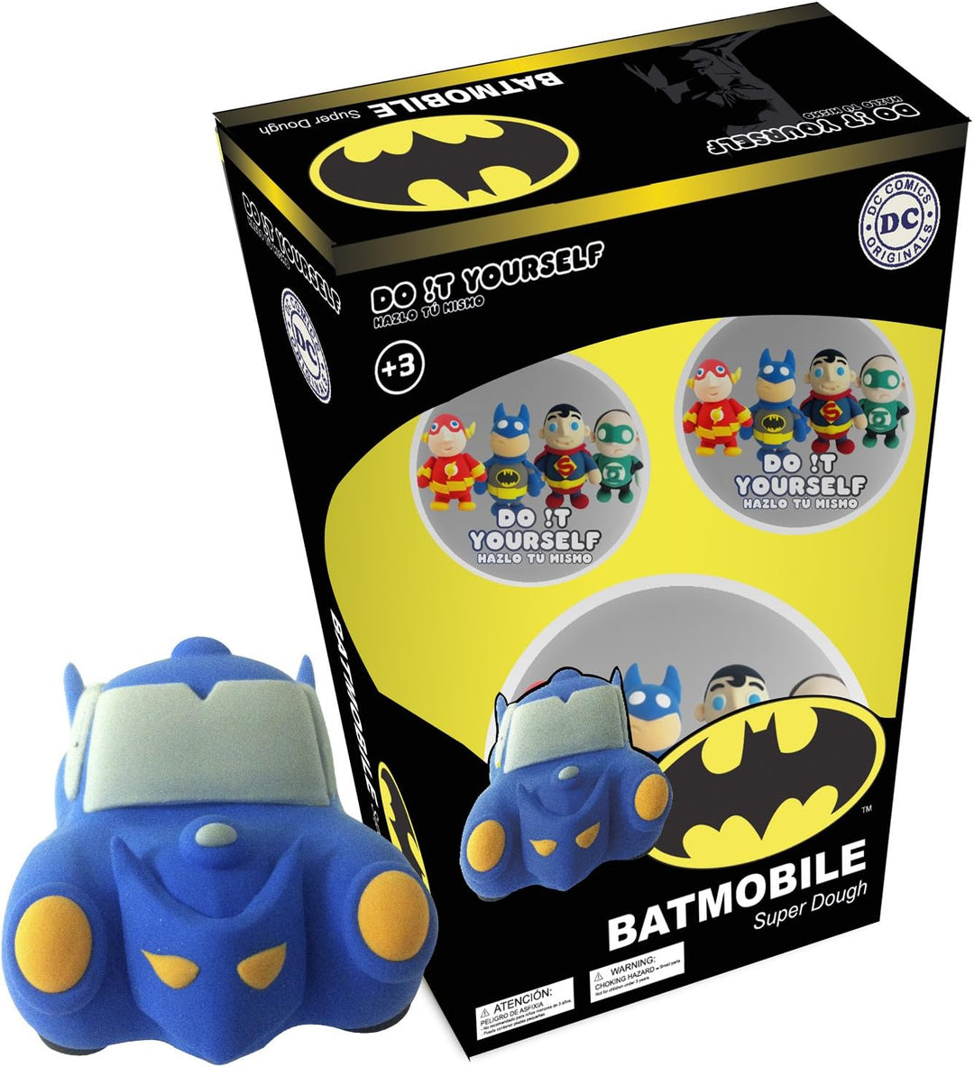 DC COMICS: THE BATMOBILE SUPER - Batman Batmobile DIY Modeling Set