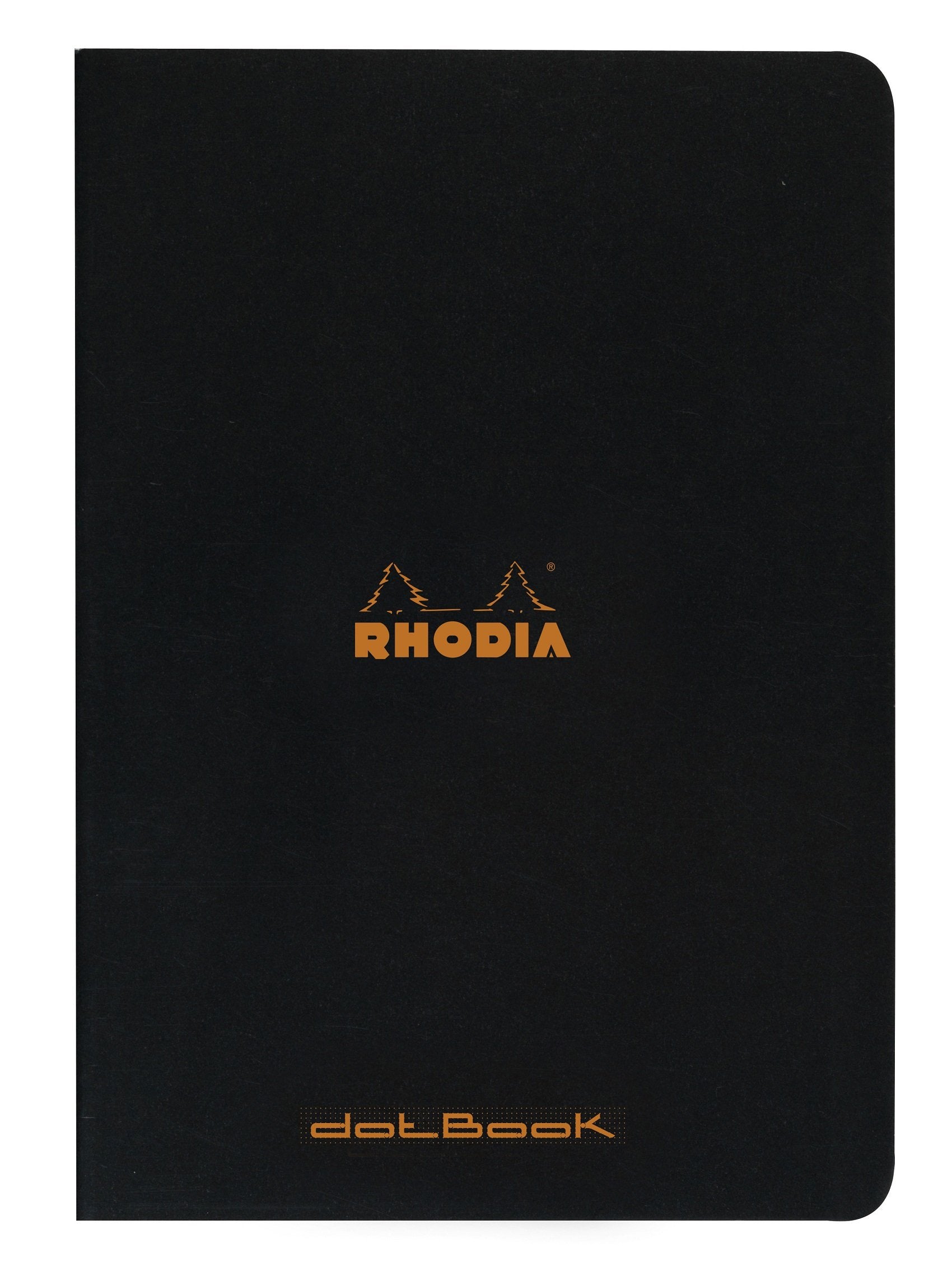 Rhodia 119166C Composition Notebook - A4 Size | 96 Pages | 80 g/m² White Paper | Black Cover