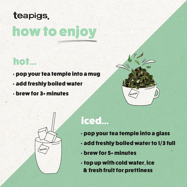 teapigs - Pumpkin Spice Chai Tea Caffeine-Free Tea Bags