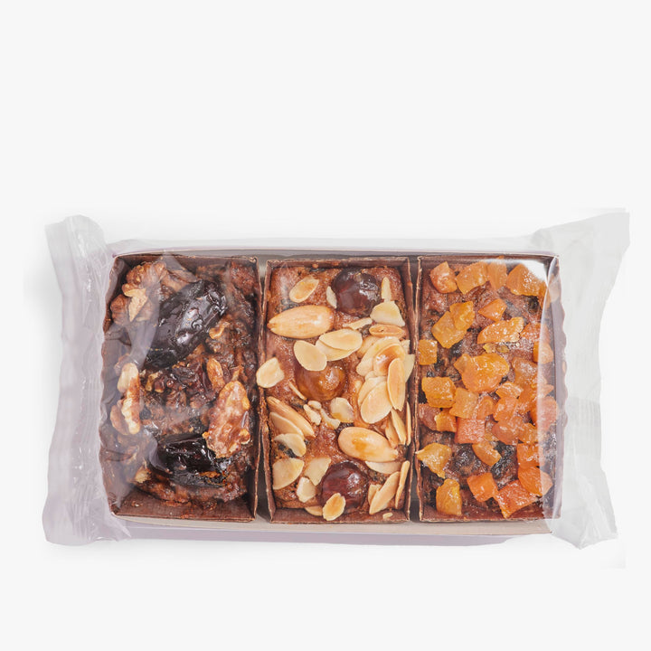Cartwright & Butler - Three Fruit Cake Selection Mini Loaf Cakes