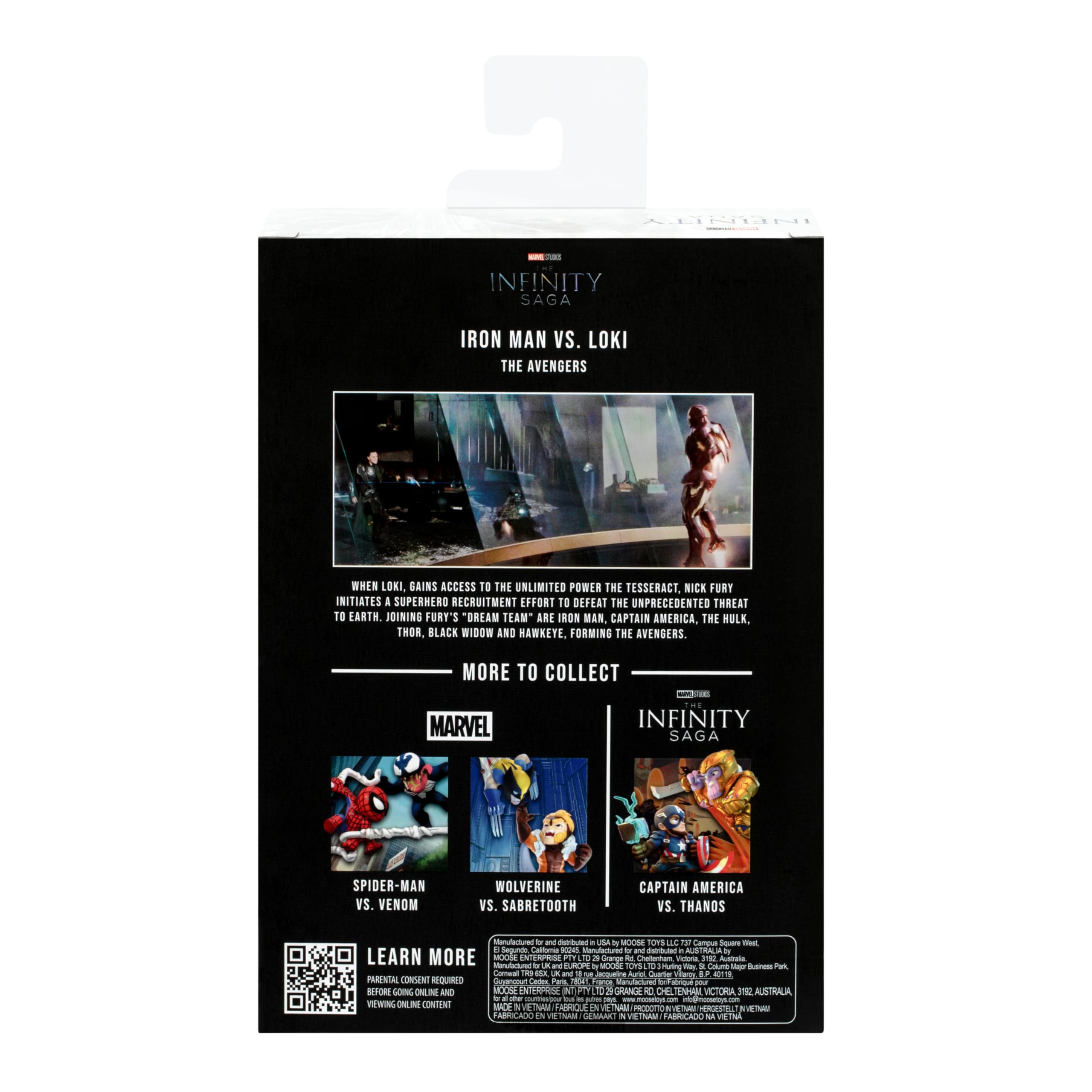 FANDROP MV04 Marvel Studios The Avengers - Iron Man VS. Loki Diorama Display with Artifact & Scene Marker 8