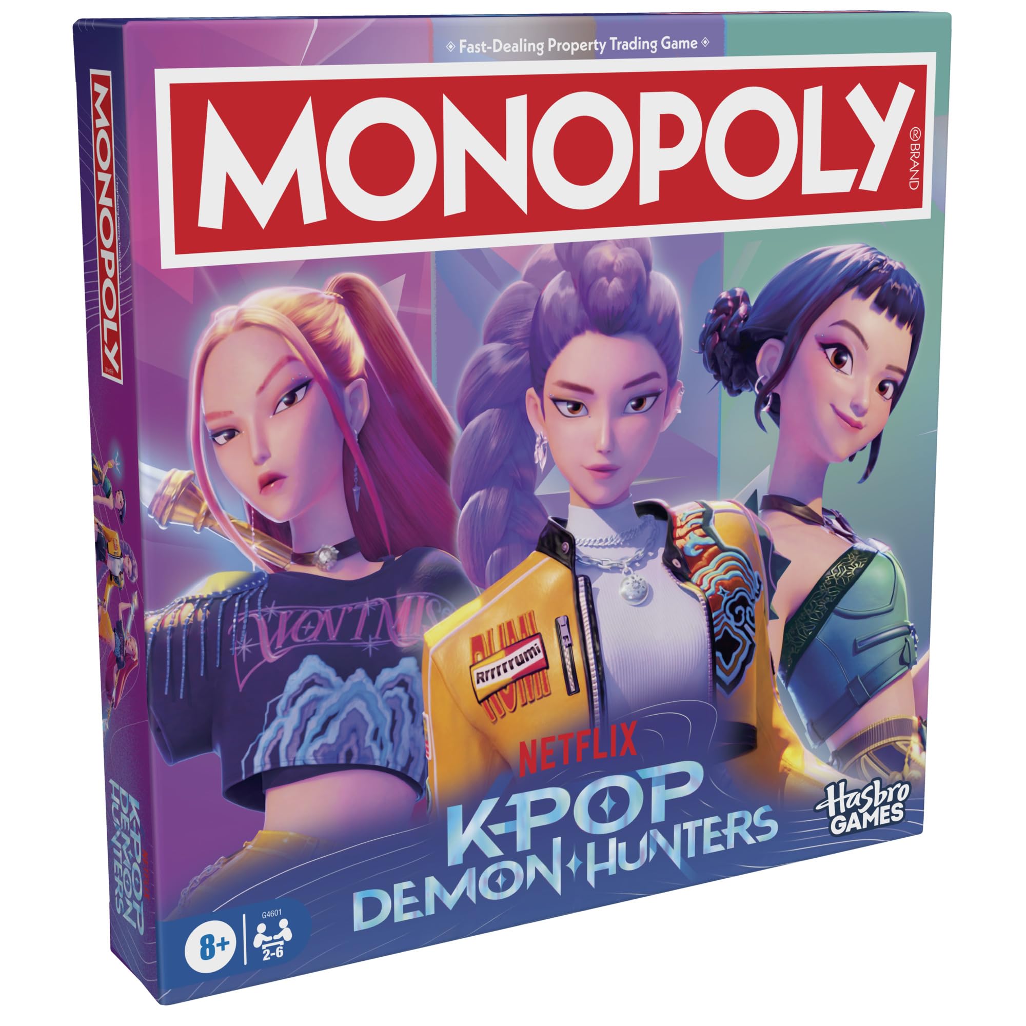 Monopoly KPop Demon Hunters Edition Board Game - Family Party Game for 2-6 Players, Ages 8+ 6