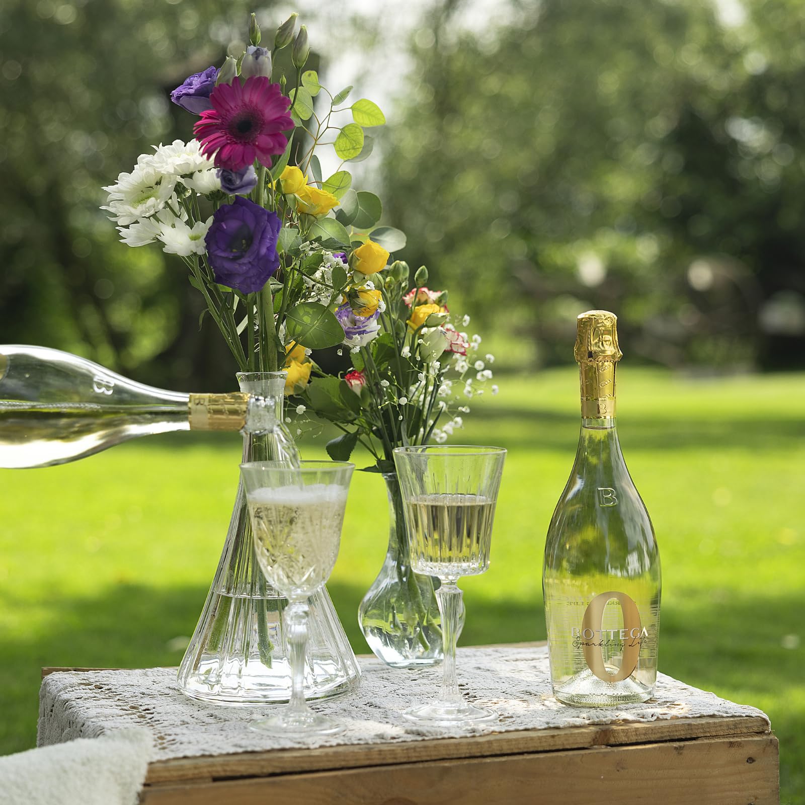 Bottega Sparkling Life 0 White Non-Alcoholic Sparkling Wine - 750 ml