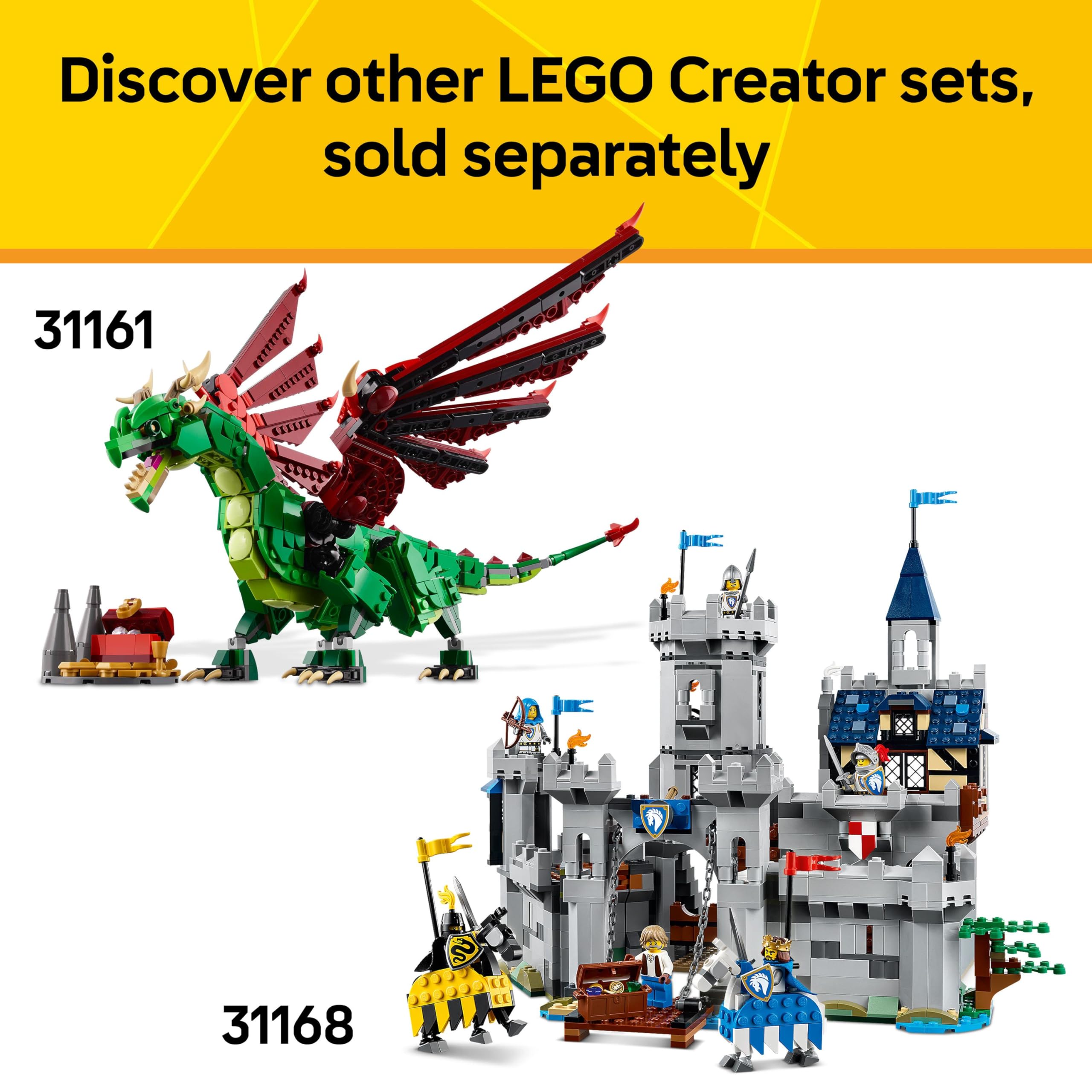 LEGO Creator 3in1 Haunted Mansion - Spooky Building Set for Kids 9+ 6