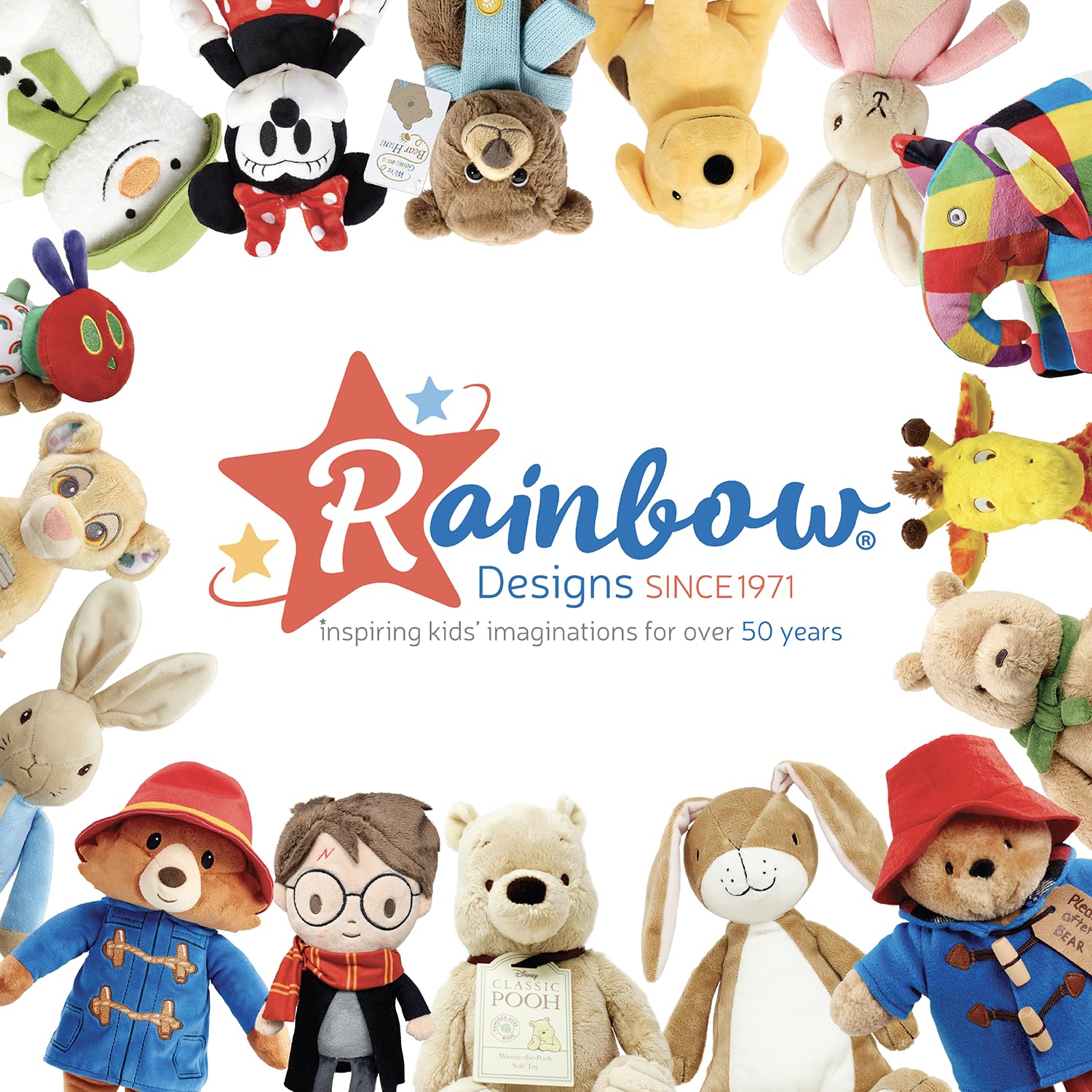 Rainbow Designs Paddington Bear Soft Toy in British Phone Box - Plush Teddy 10