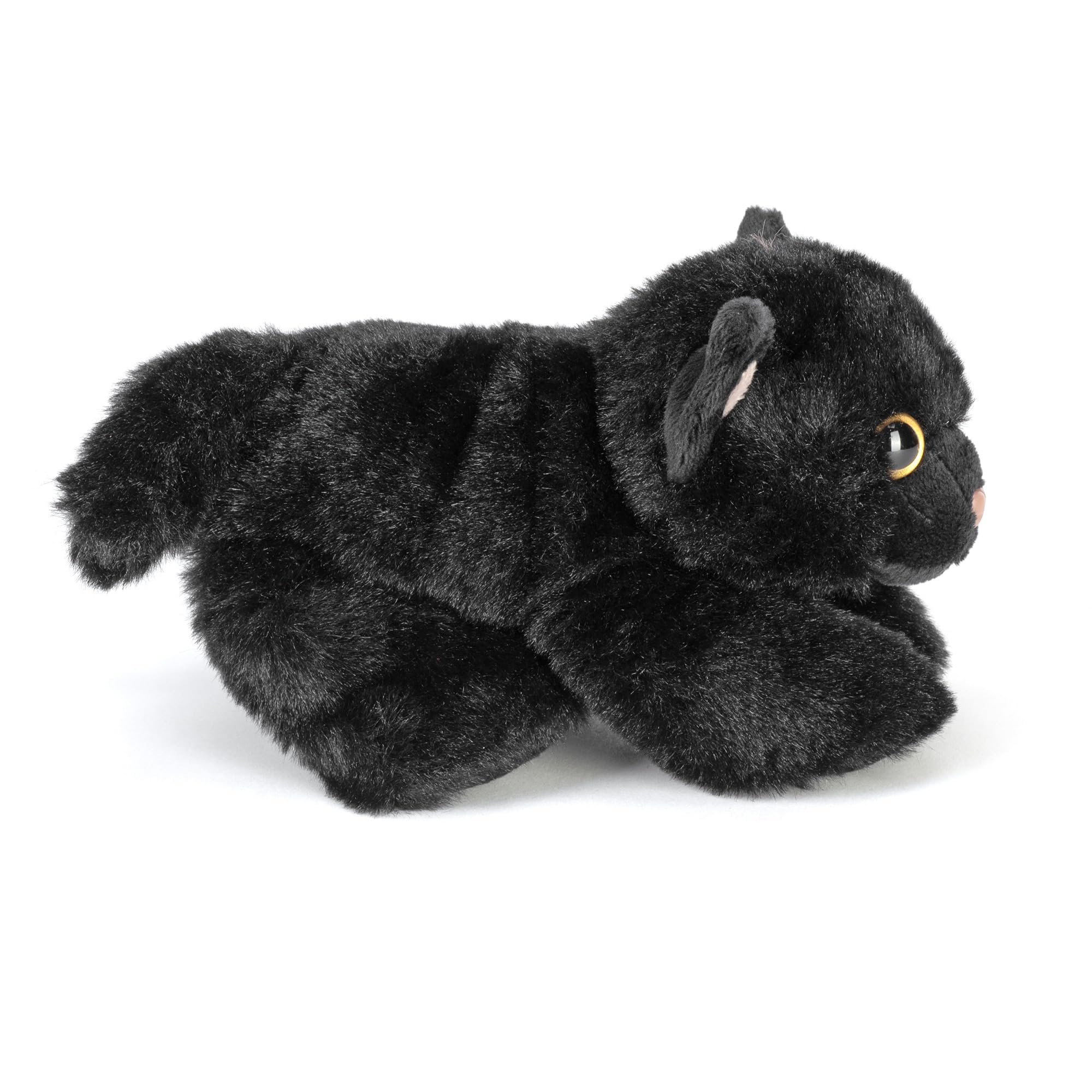 WILD REPUBLIC Hug'ems Black Cat Stuffed Animal Plush Toy | 7 Inches | Durable & Surface-Washable 2