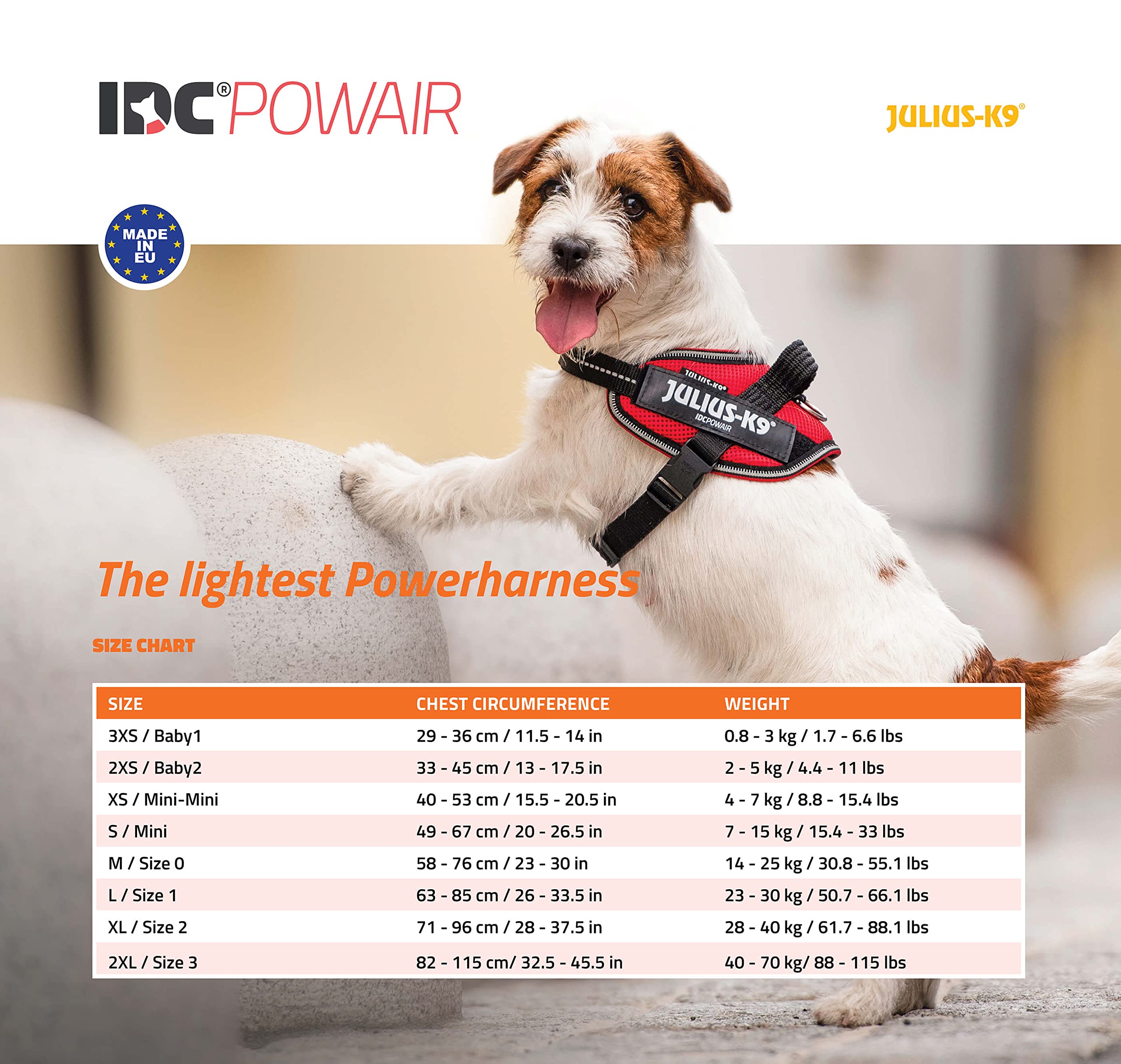 Julius-K9 IDC Powair Vest Harness - Summer Ventilation | Pink | Size S 2