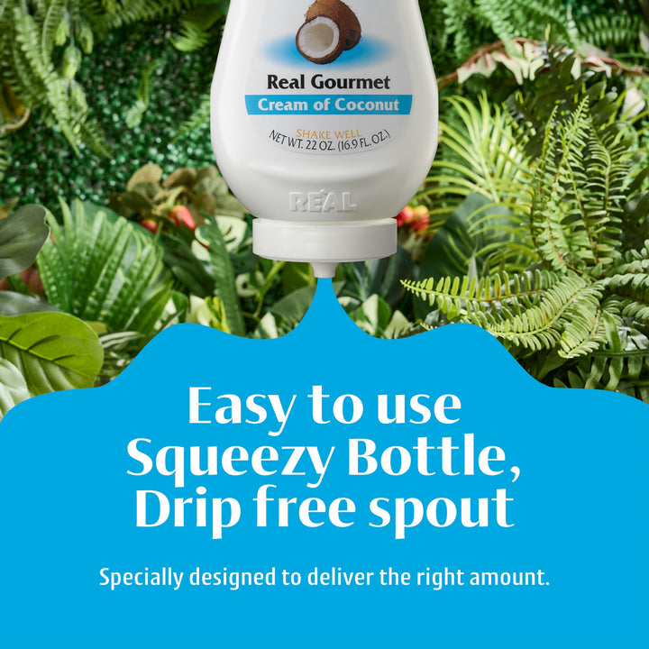 Reàl Infused Exotics - Coco Reàl Cream of Coconut | 500ml Squeezy Bottle